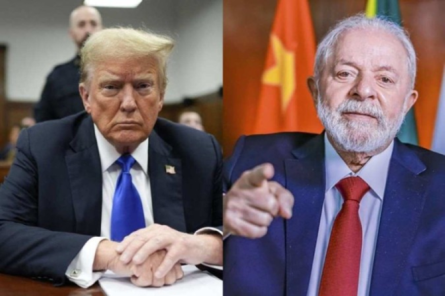 Trump ameaça Brics com tarifas 'de 100%' se substituírem o dólar como moeda oficial