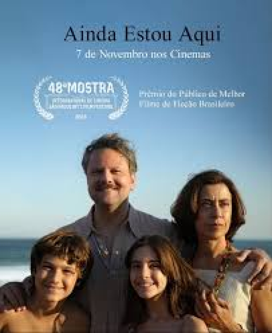 'Ainda Estou Aqui' é indicado a Melhor Filme em Língua Estrangeira no Globo de Ouro