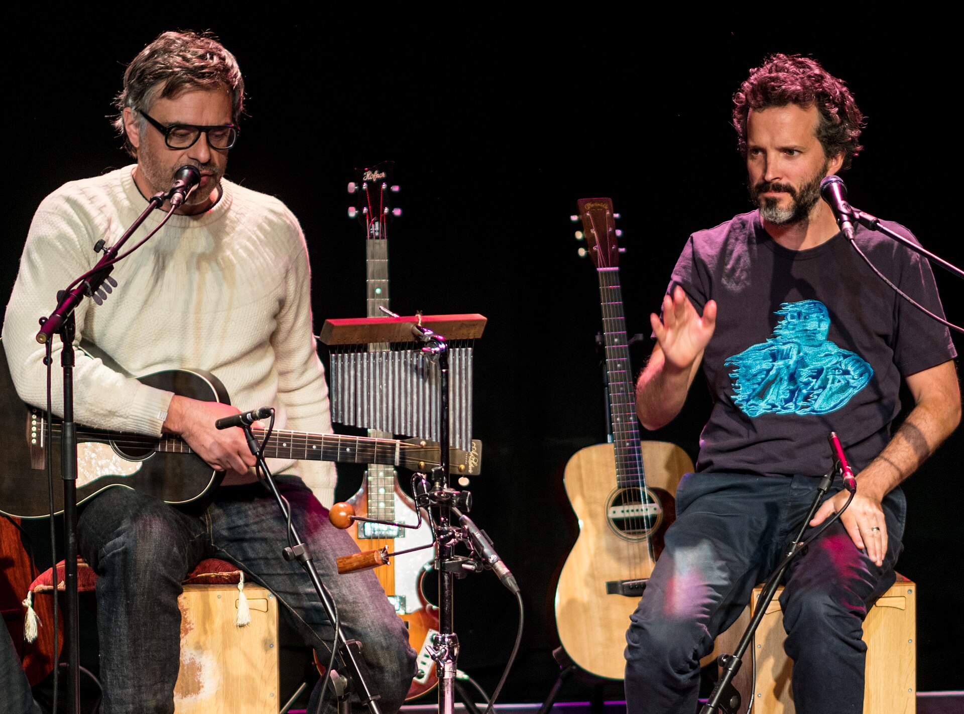 Imagem de referência de Flight of the Conchords, descrito nos dados abertos como dupla musical de comédia neozelandesa