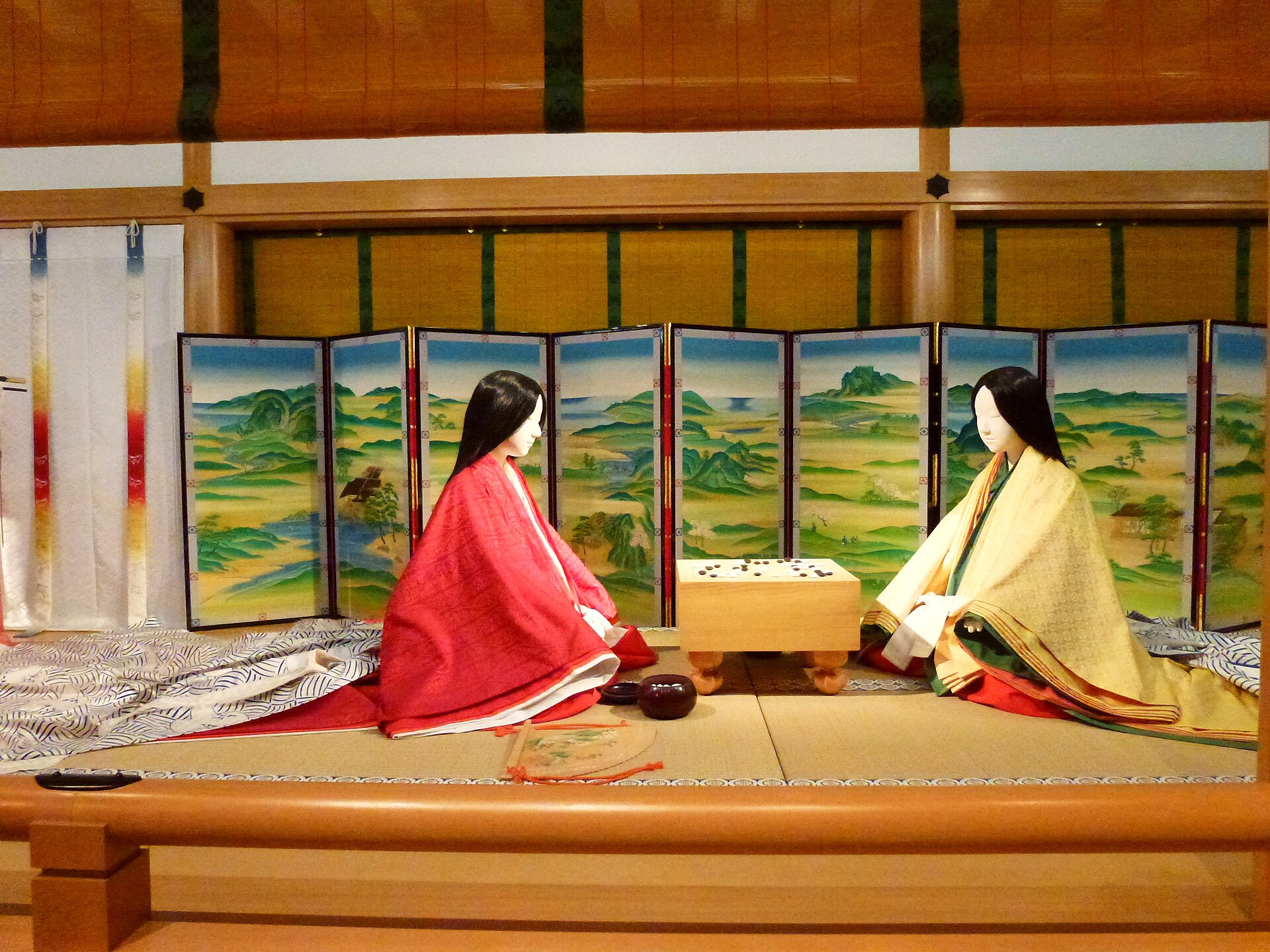 Imagem de referência de O Romance de Genji, descrito nos dados abertos como obra de Murasaki