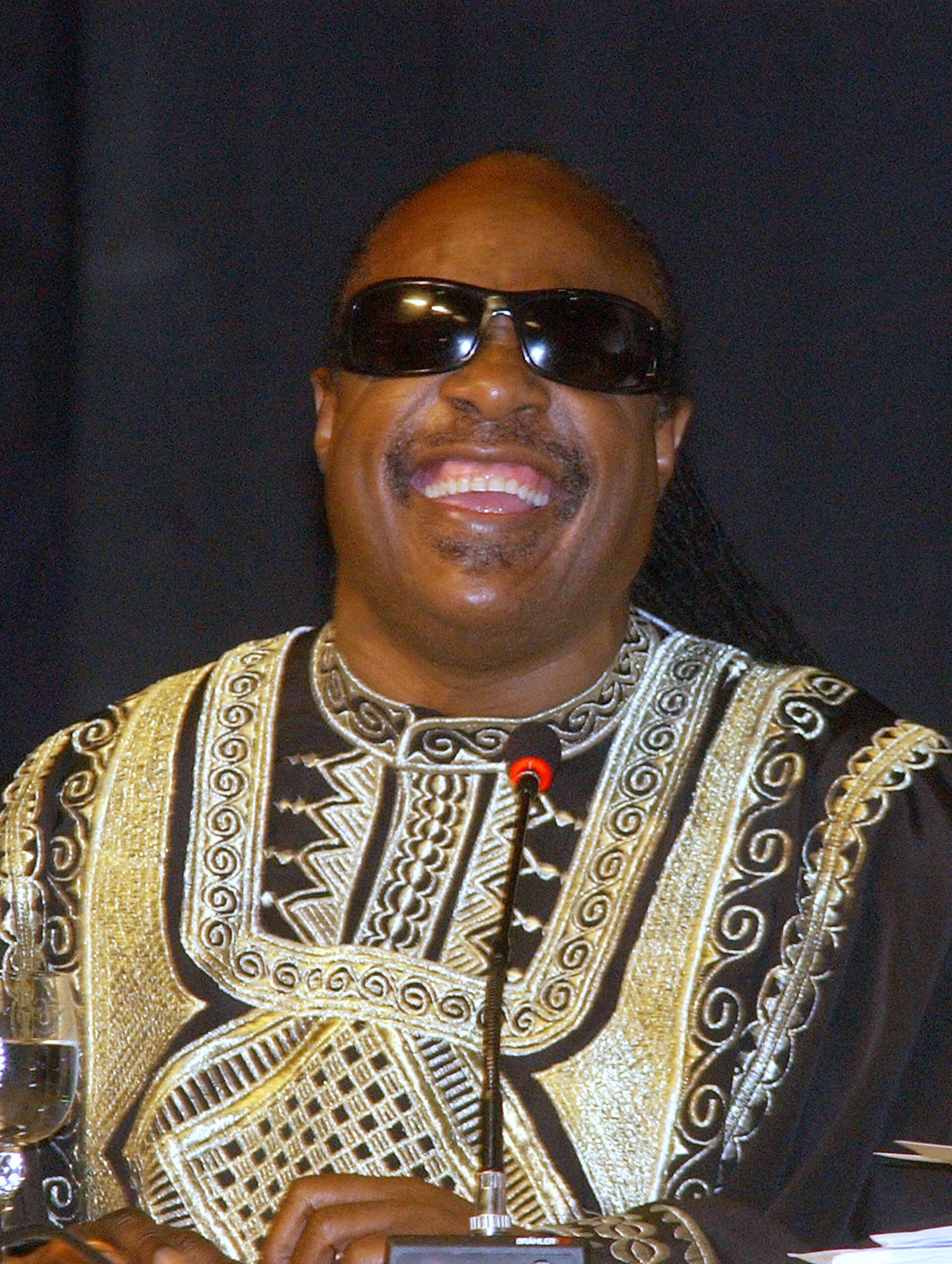 Imagem de referência de Stevie Wonder, descrito nos dados abertos como cantor americano