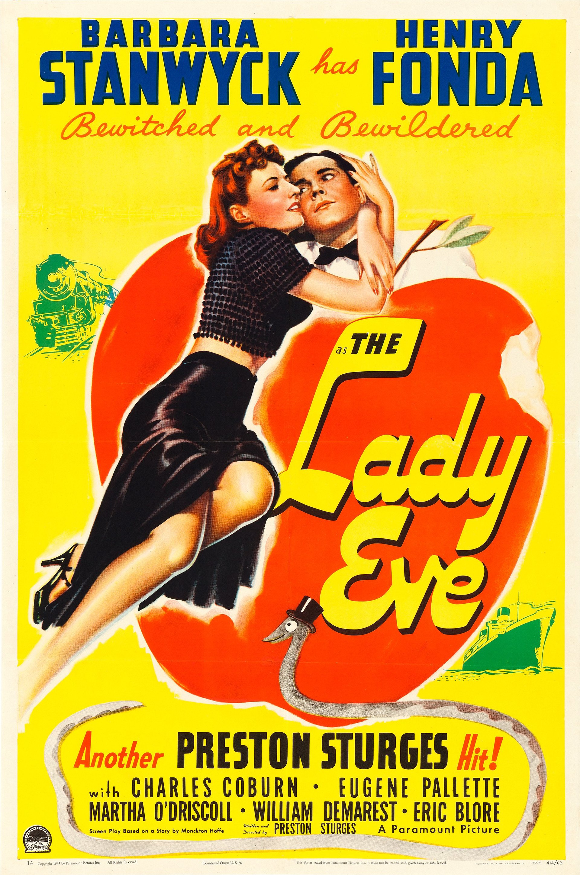 Imagem de referência relacionada a As Três Noites de Eva, item descrito como filme de 1941 dirigido por Preston Sturges