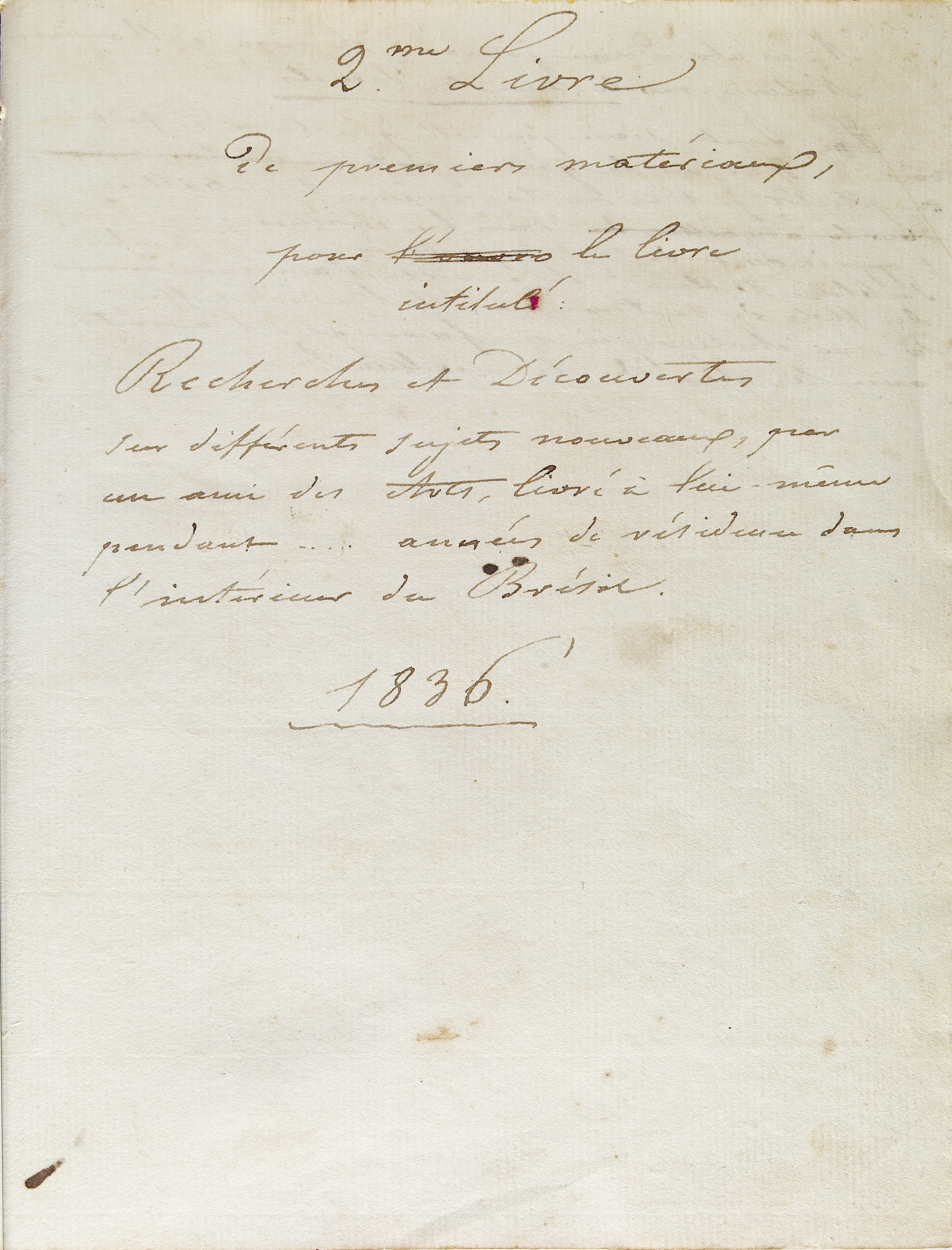 Imagem de referência de 2.me Livre de premiers matériaux..., descrito nos dados abertos como obra do acervo do Instituto Hercule Florence