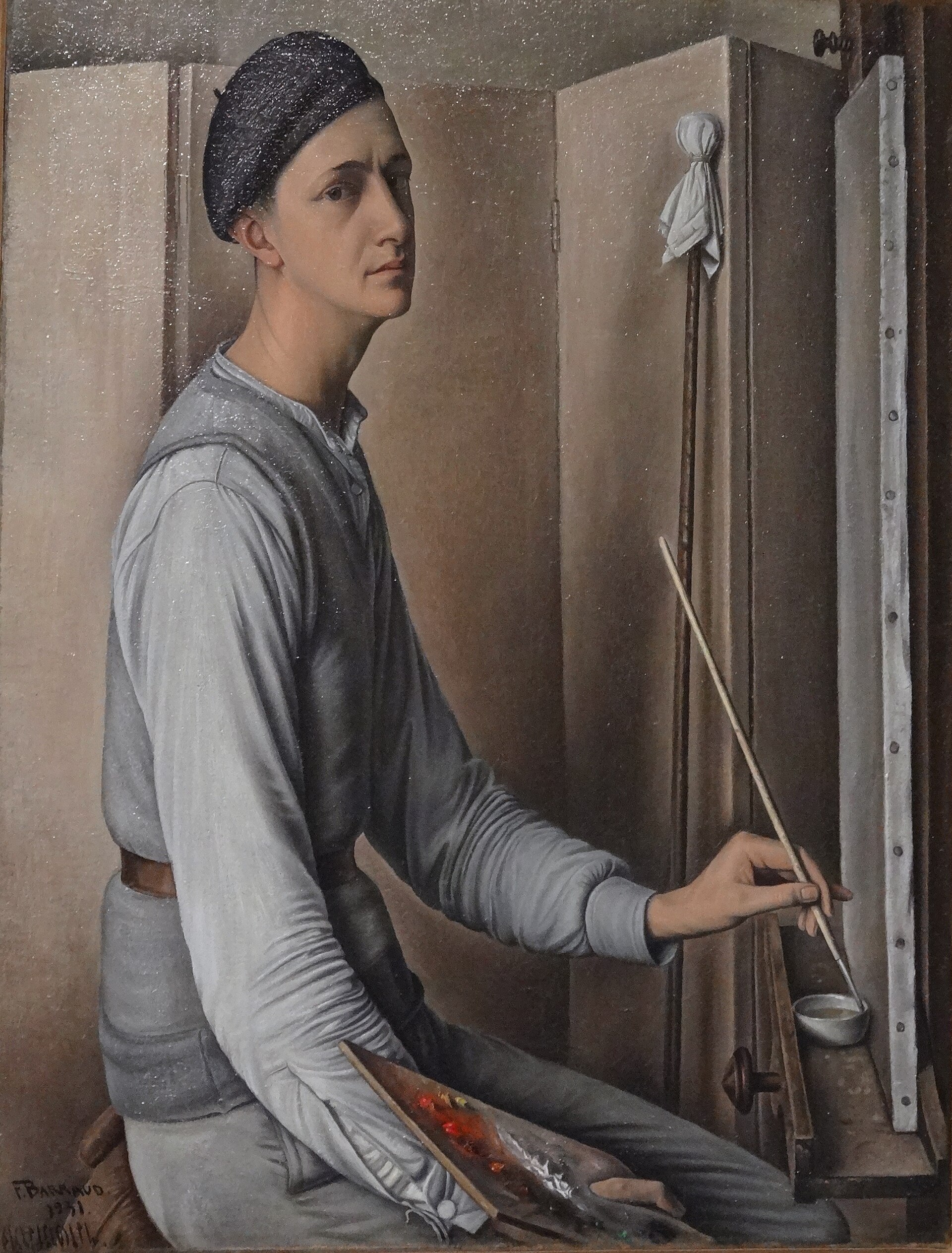 Imagem de referência relacionada a François Barraud, item descrito como pintor suíço