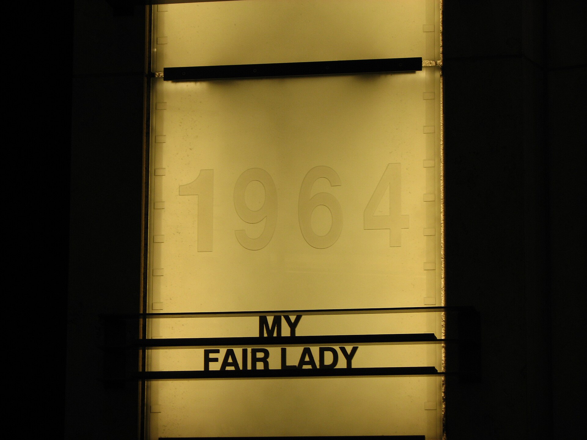 Imagem de referência relacionada a My Fair Lady, item descrito como filme de 1964 dirigido por George Cukor