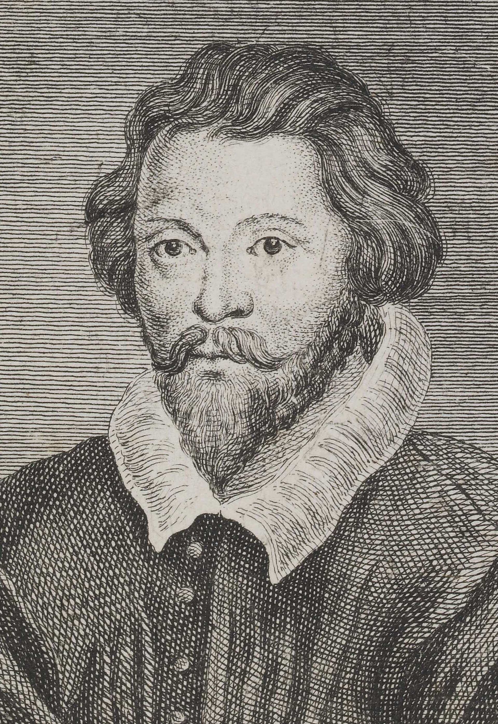 Imagem de referência de William Byrd, descrito nos dados abertos como compositor britânico