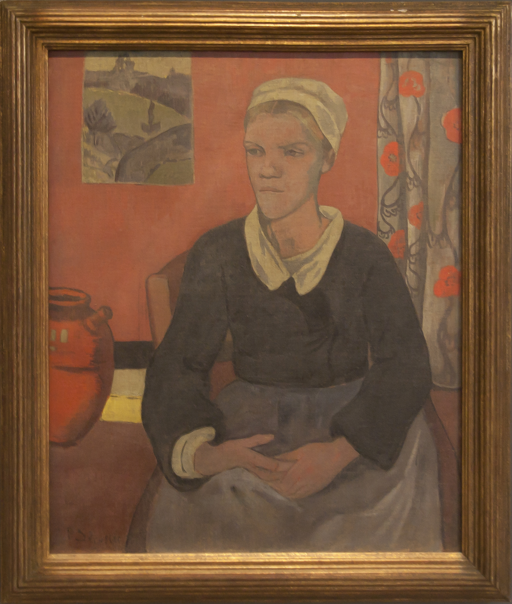 Imagem de referência relacionada a Paul Sérusier, item descrito como pintor francês