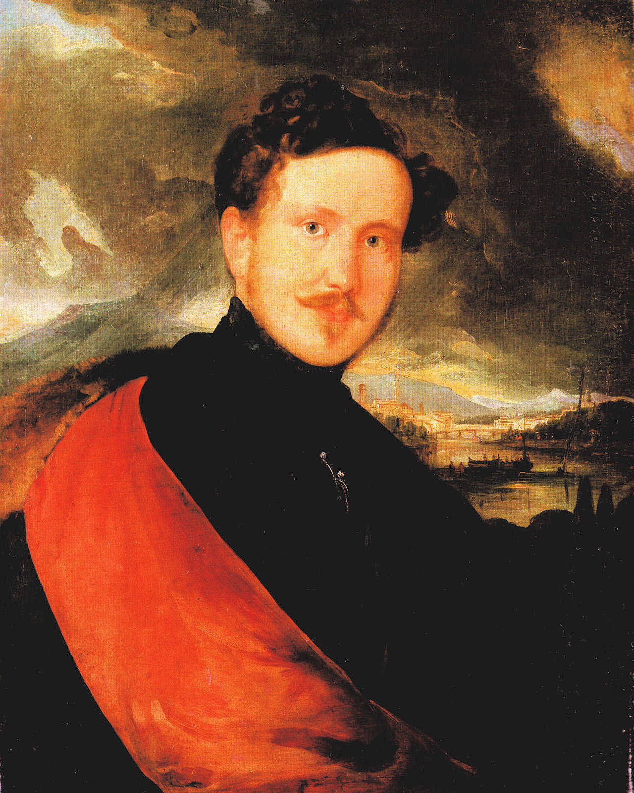 Imagem de referência de Auto-retrato, descrito nos dados abertos como pintura de Sándor Kozina