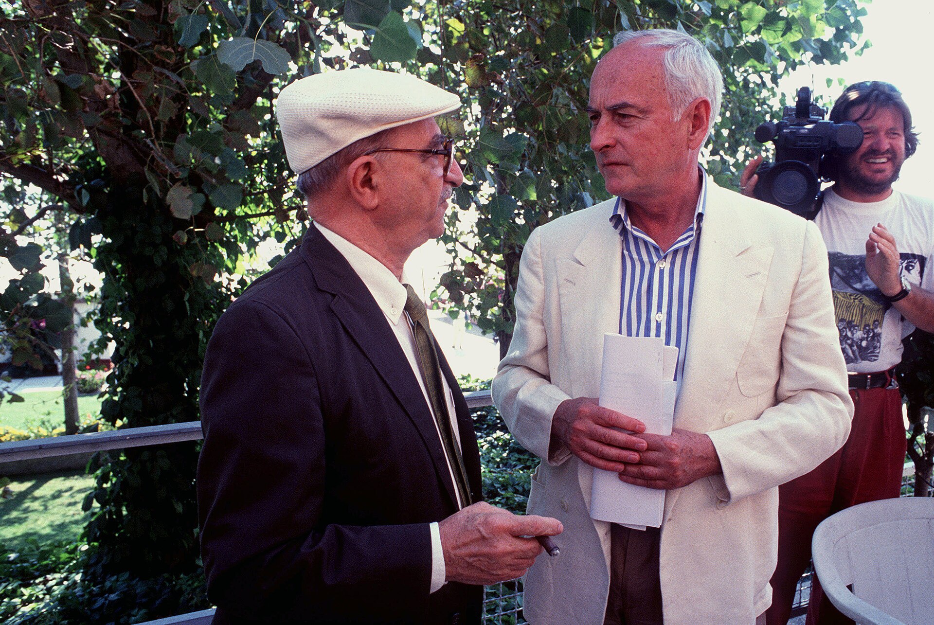 Imagem de referência de James Ivory, descrito nos dados abertos como realizador de cinema norte-americano