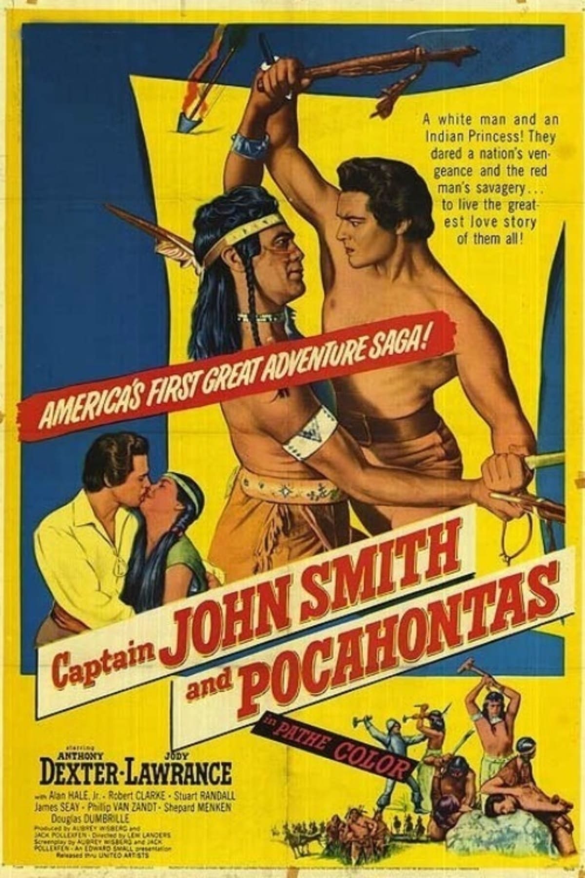 Imagem de referência de Captain John Smith and Pocahontas, descrito nos dados abertos como filme de 1953 dirigido por Lew Landers