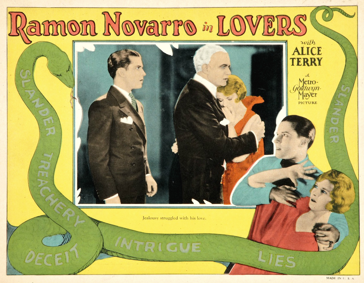 Imagem de referência relacionada a Lovers, item descrito como filme de 1927 dirigido por John M. Stahl
