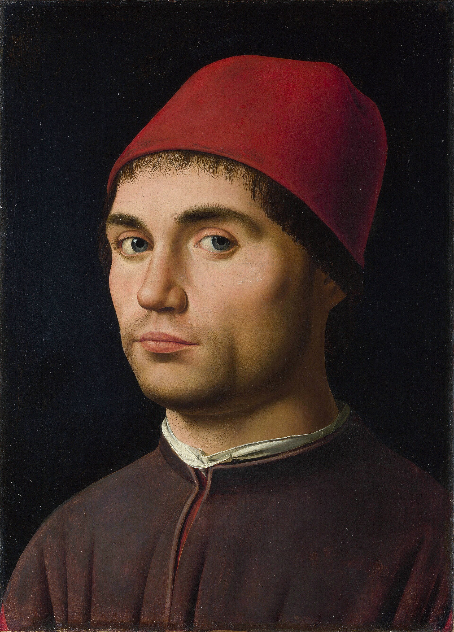 Imagem de referência de Retrato de um homem, descrito nos dados abertos como pintura de Bartholomeus van der Helst