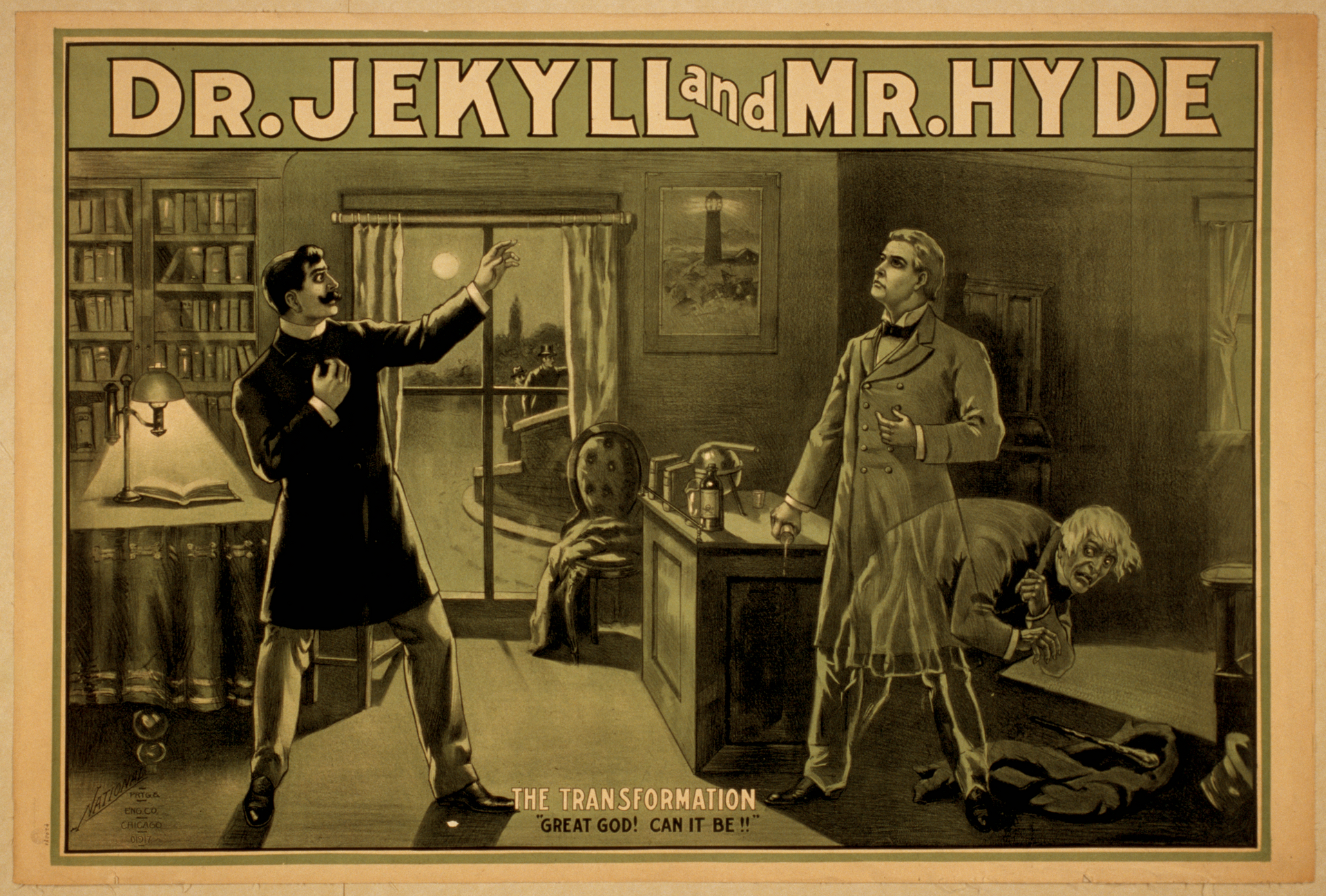 Imagem de referência de Strange Case of Dr Jekyll and Mr Hyde, descrito nos dados abertos como romance escrito por Robert Louis Stevenson