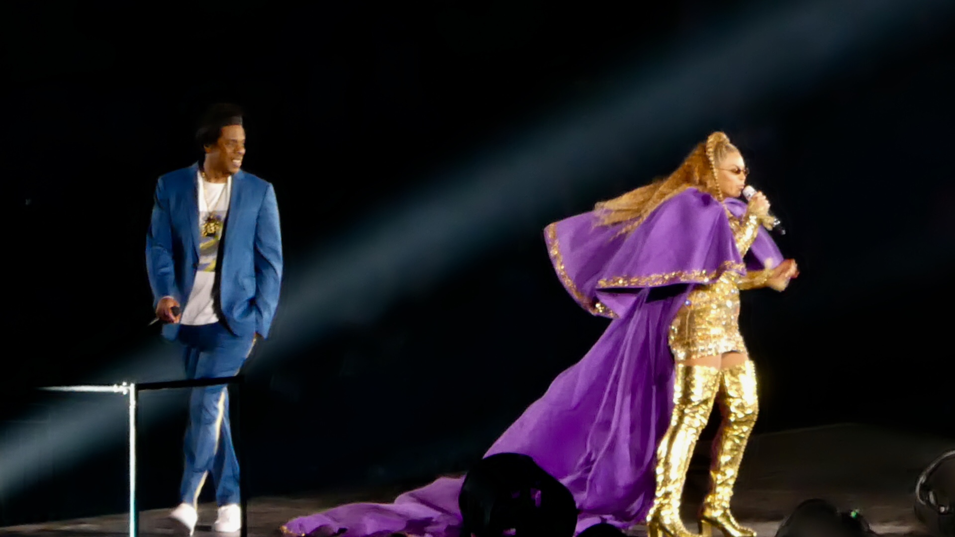 Imagem de referência de On the Run II Tour, descrito nos dados abertos como segunda turnê mundial de Beyoncé e Jay-Z