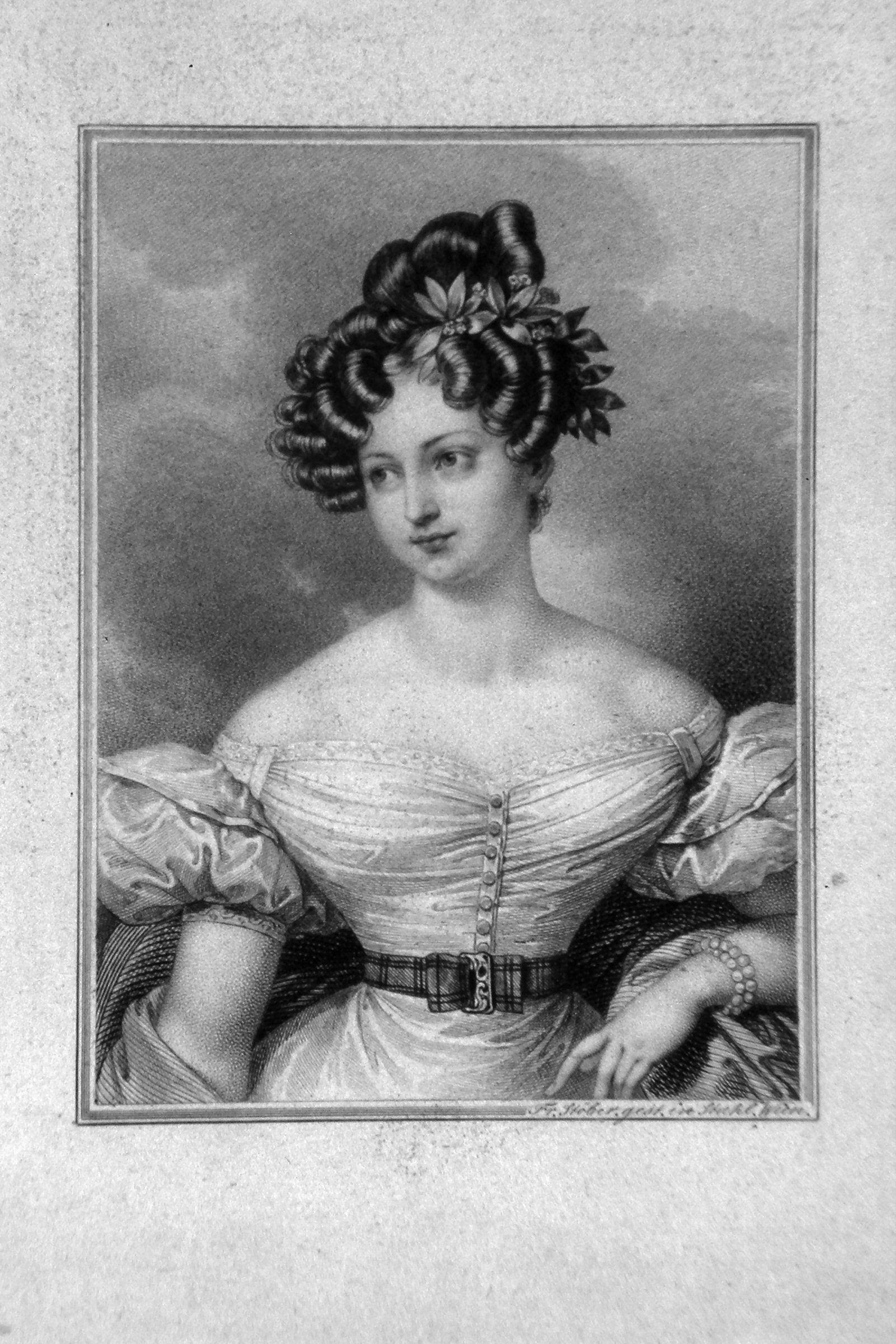 Imagem de referência relacionada a Karoline Bauer, item descrito como atriz de teatro alemã