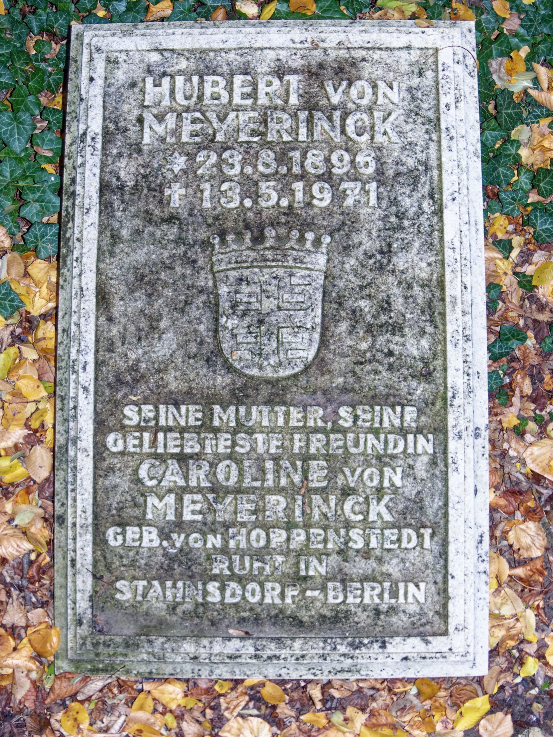 Imagem de referência relacionada a Hubert von Meyerinck, item descrito como registro de referência sobre Hubert von Meyerinck, organizado a partir de dados estruturados abertos