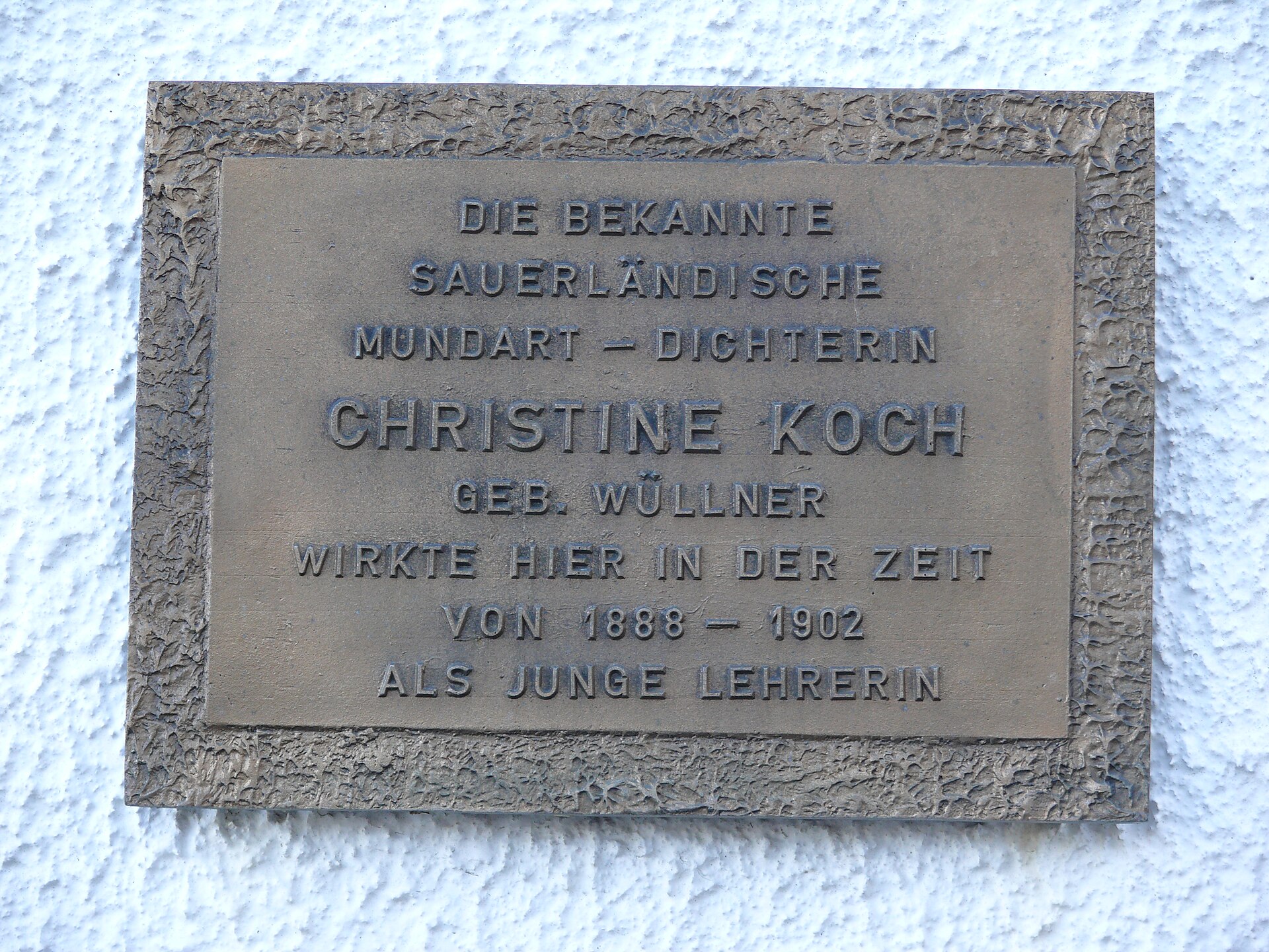 Imagem de referência relacionada a Christine Koch, item descrito como registro de referência sobre Christine Koch, organizado a partir de dados estruturados abertos