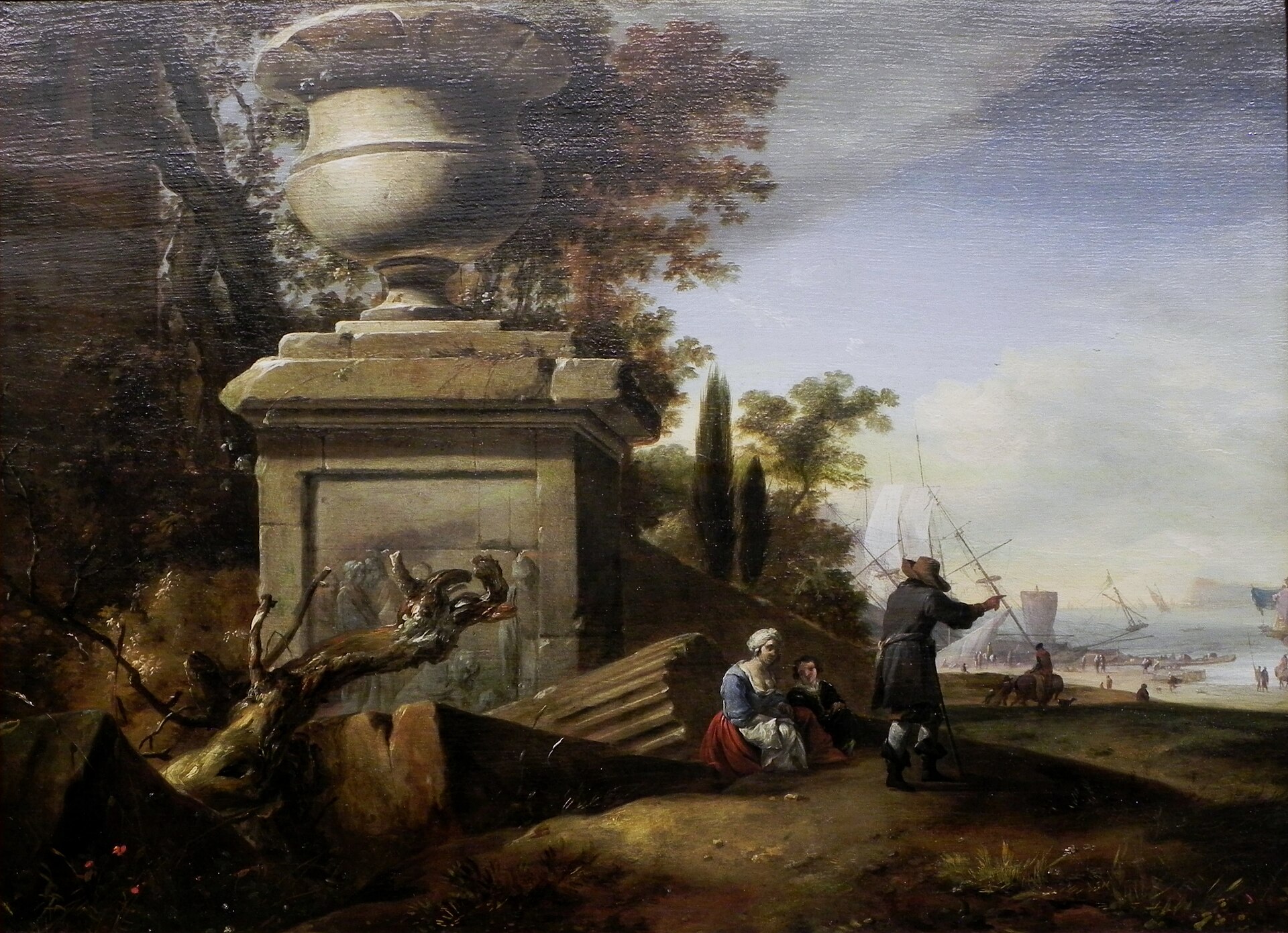 Imagem de referência de Jan Weenix, descrito nos dados abertos como pintor holandês (1642-1719)