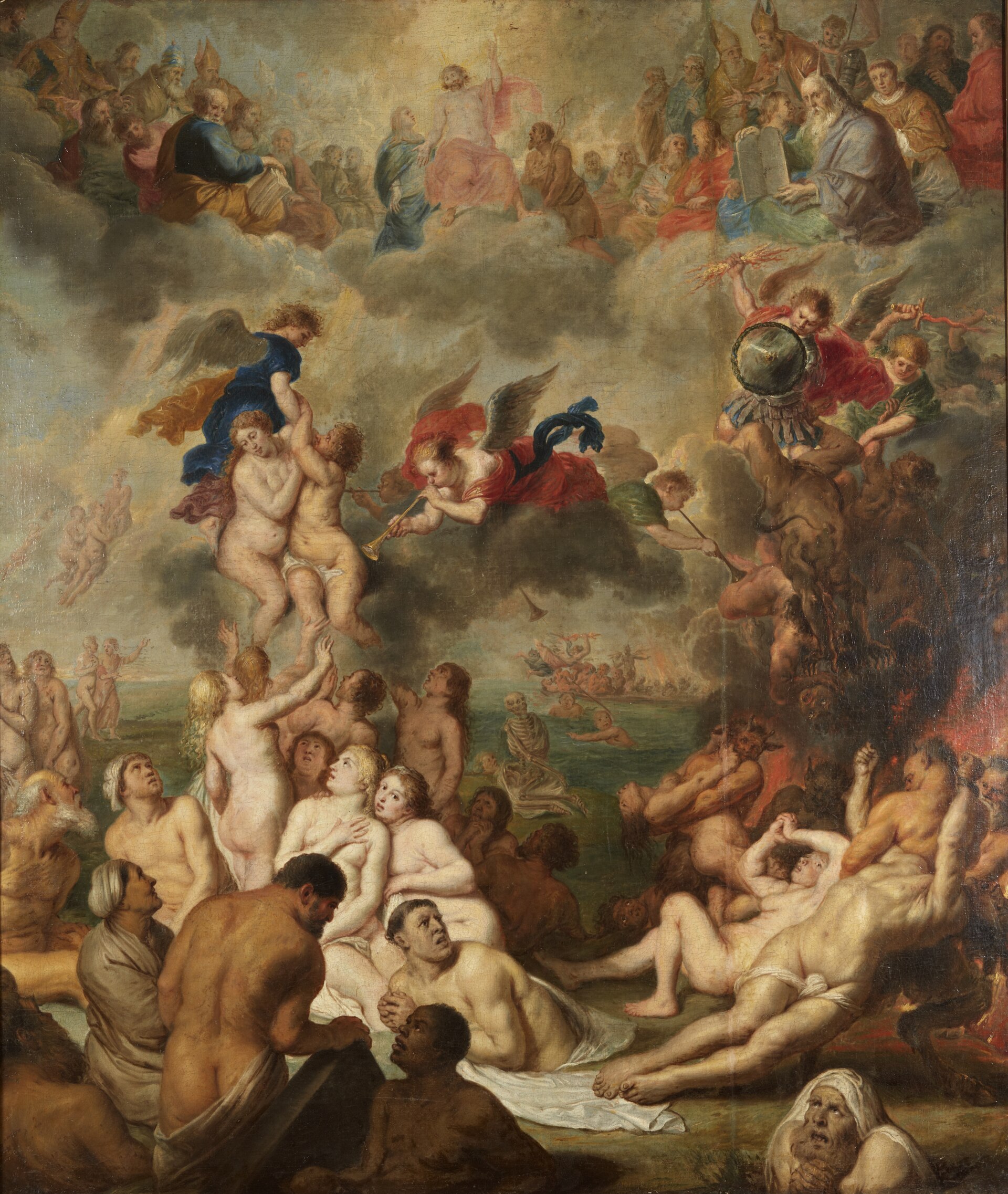 Imagem de referência de O Juízo Final, descrito nos dados abertos como pintura de Gaspar de Crayer