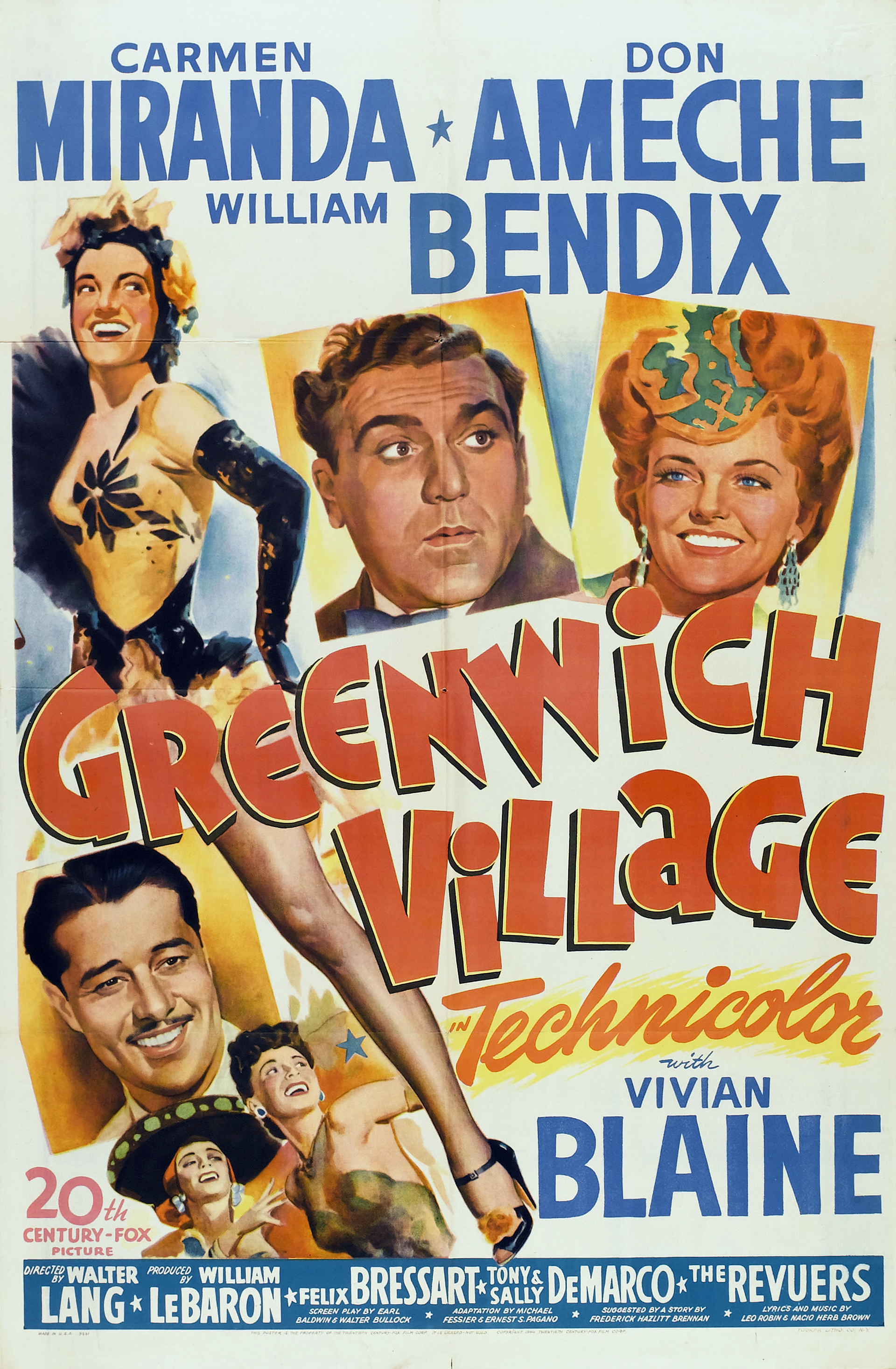 Imagem de referência de Greenwich Village, descrito nos dados abertos como filme de 1944 dirigido por Walter Lang