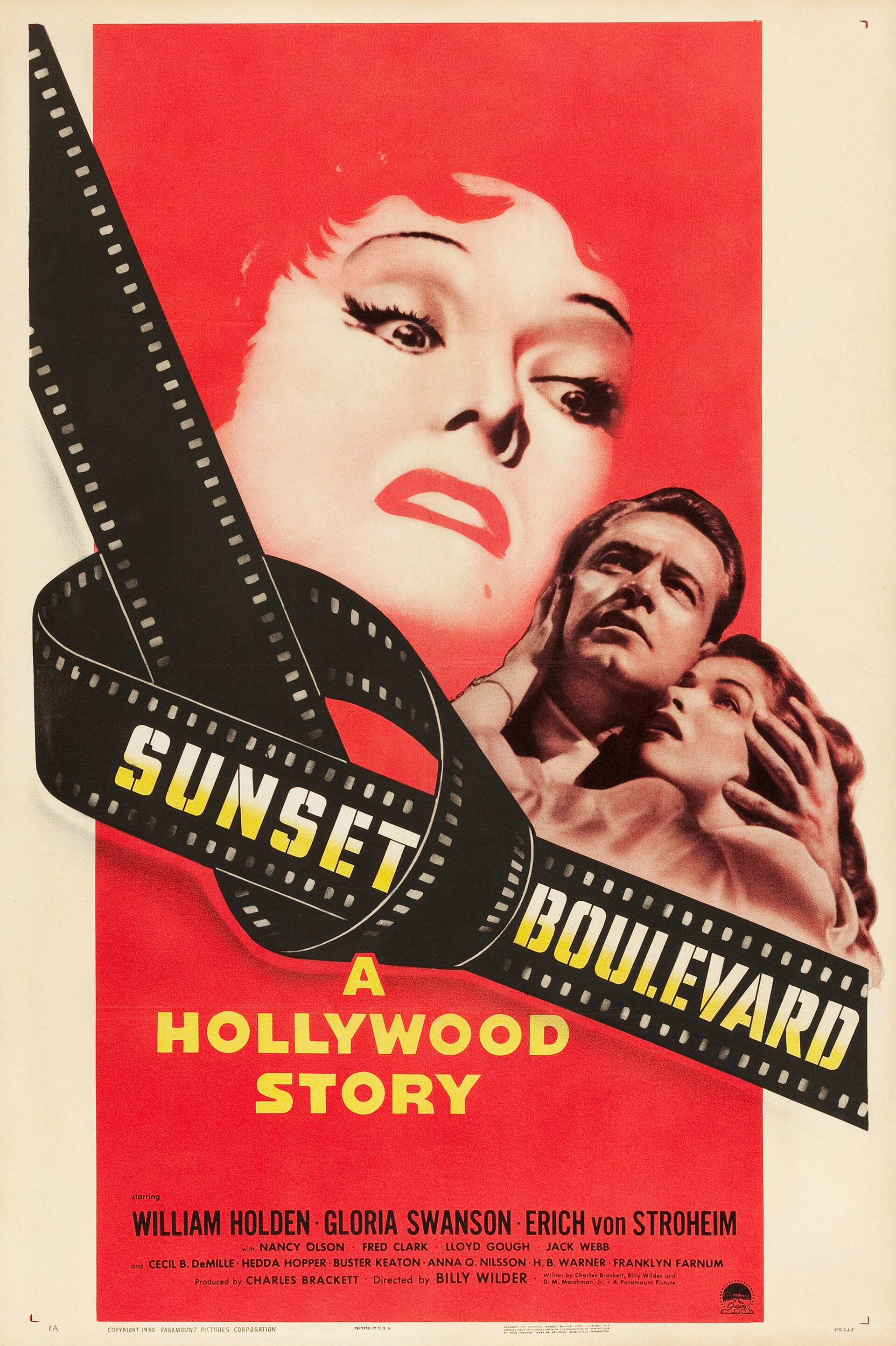 Imagem de referência relacionada a Crepúsculo dos Deuses, item descrito como filme de 1950 dirigido por Billy Wilder