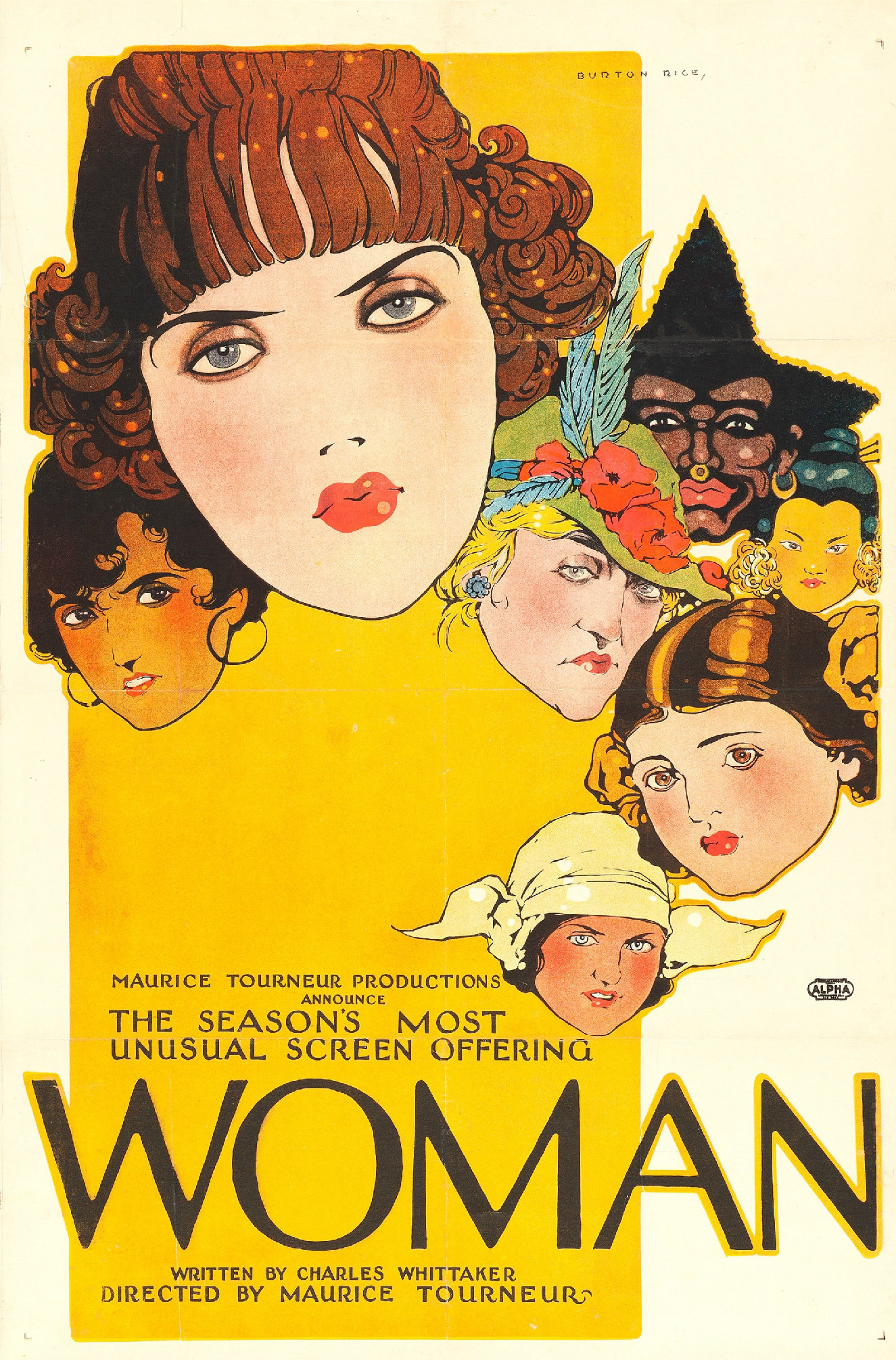 Imagem de referência relacionada a Woman, item descrito como filme de 1918 dirigido por Maurice Tourneur