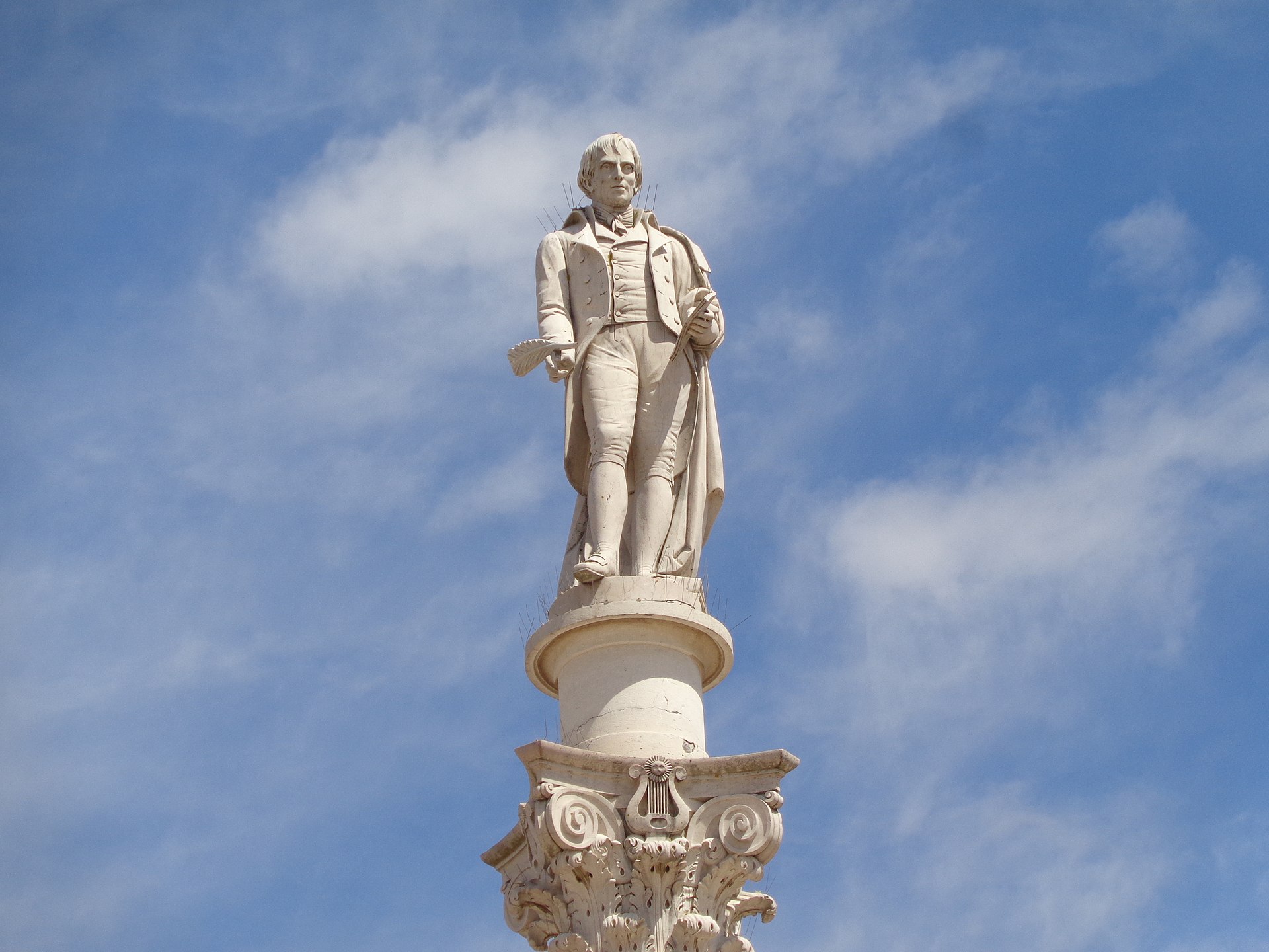 Imagem de referência de Monumento a Bocage, descrito nos dados abertos como monumento de homenagem a Bocage em Setúbal