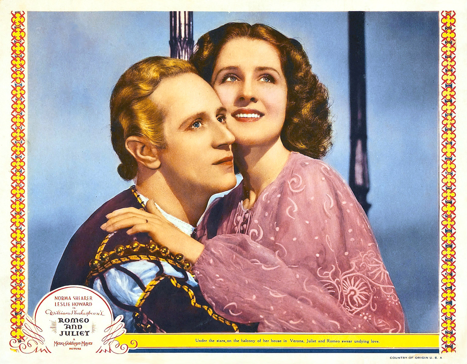 Imagem de referência relacionada a Romeu e Julieta, item descrito como filme de 1936 dirigido por George Cukor