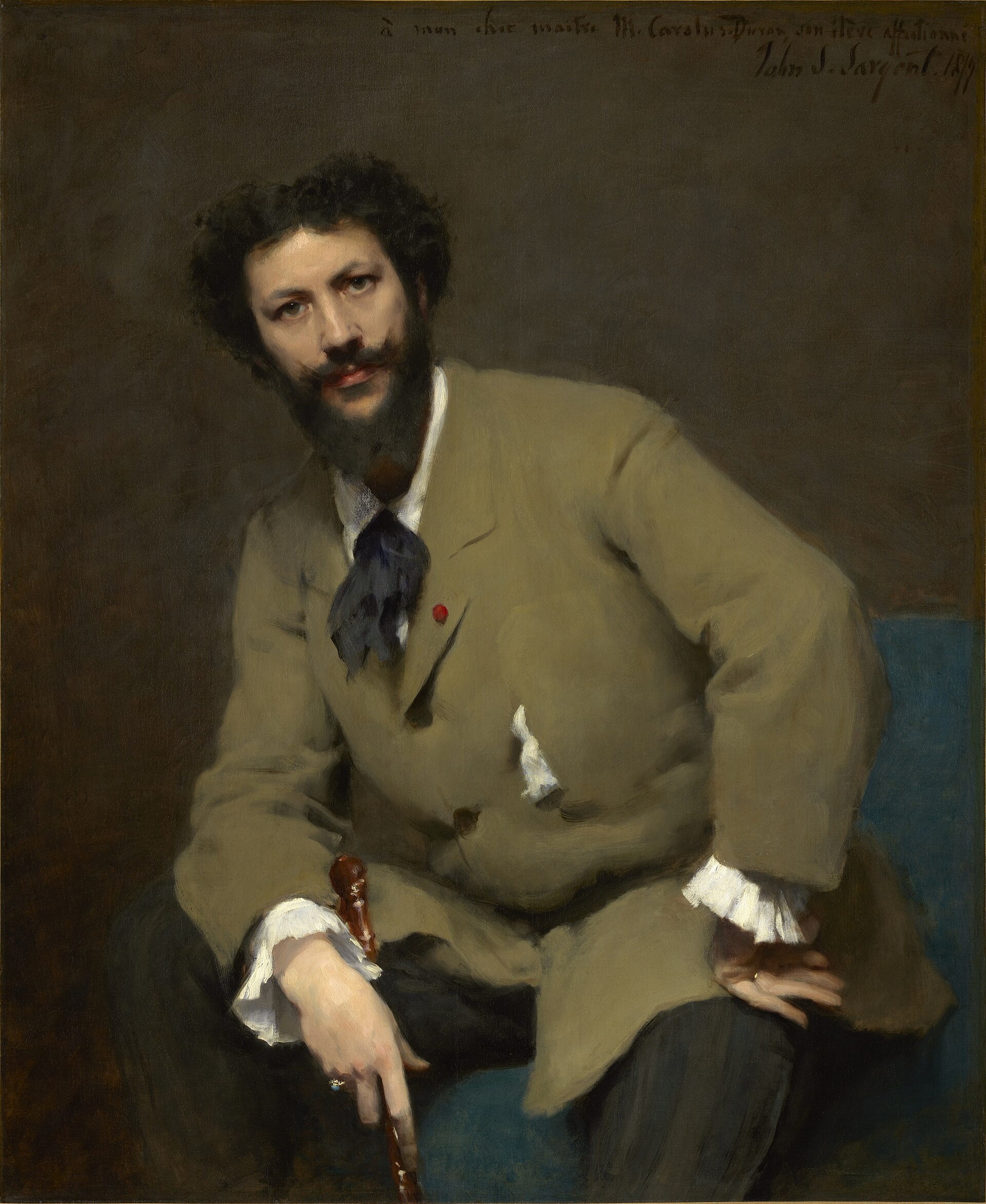 Imagem de referência de Carolus-Duran, descrito nos dados abertos como pintor francês