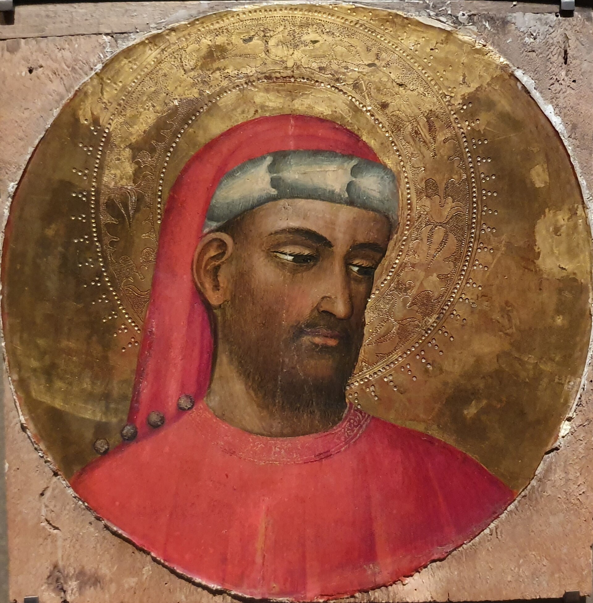 Imagem de referência de São Cosme, descrito nos dados abertos como pintura de Álvaro Pires d'Évora