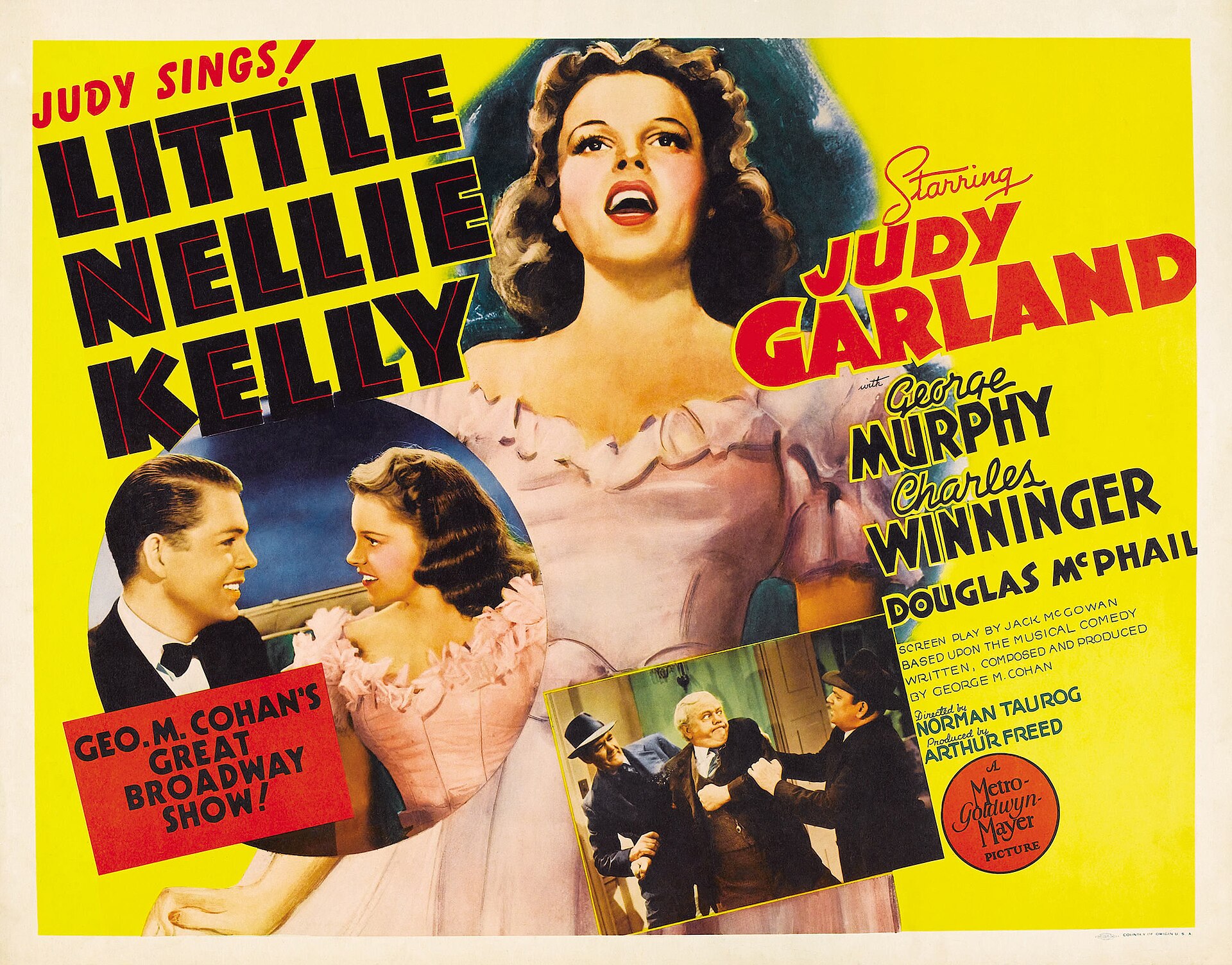 Imagem de referência relacionada a Little Nellie Kelly, item descrito como filme de 1940 dirigido por Norman Taurog