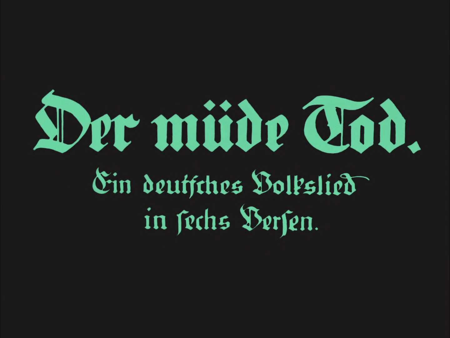 Imagem de referência de Der müde Tod, descrito nos dados abertos como filme de 1921 dirigido por Fritz Lang