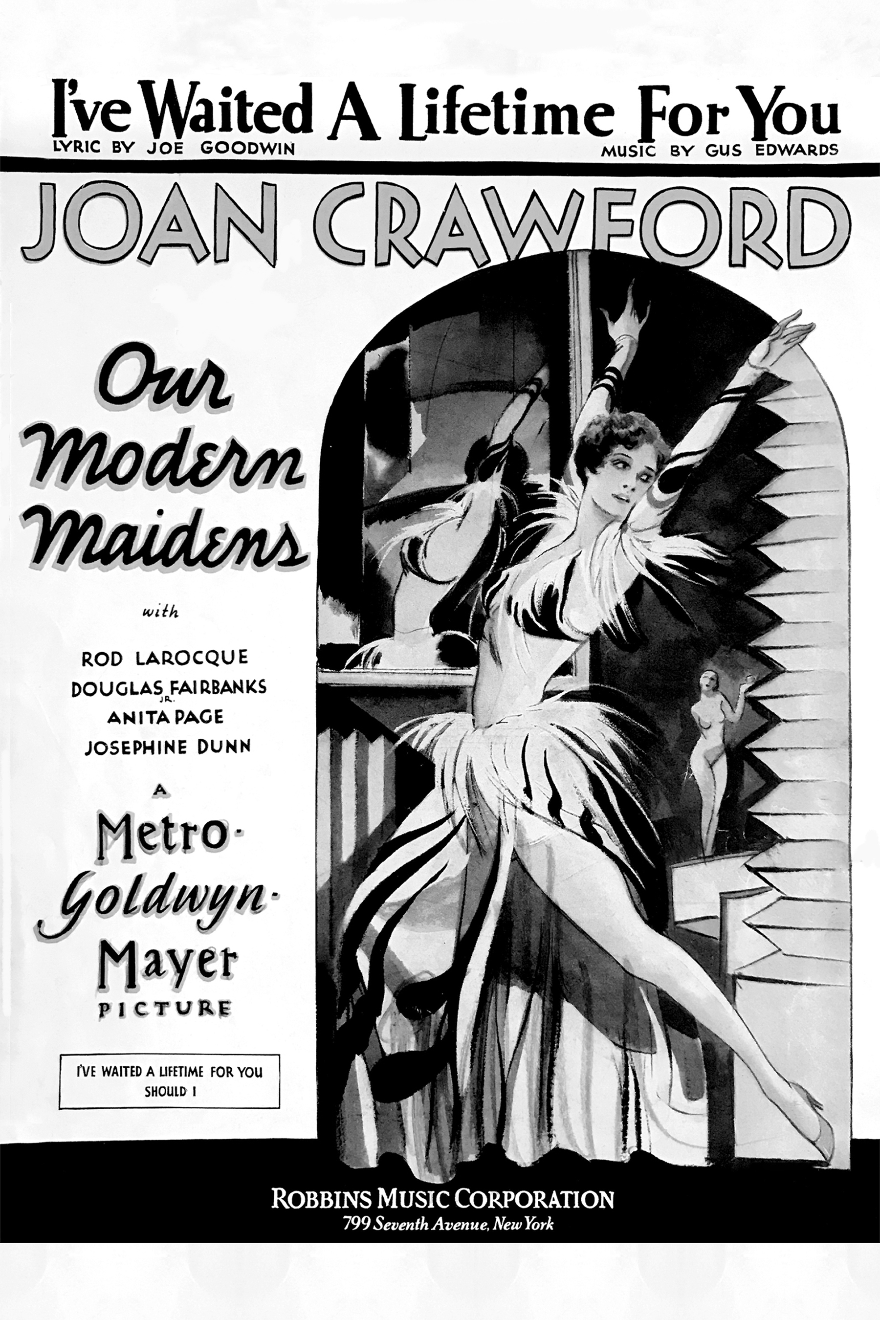 Imagem de referência de Our Modern Maidens, descrito nos dados abertos como filme de 1929 dirigido por Jack Conway