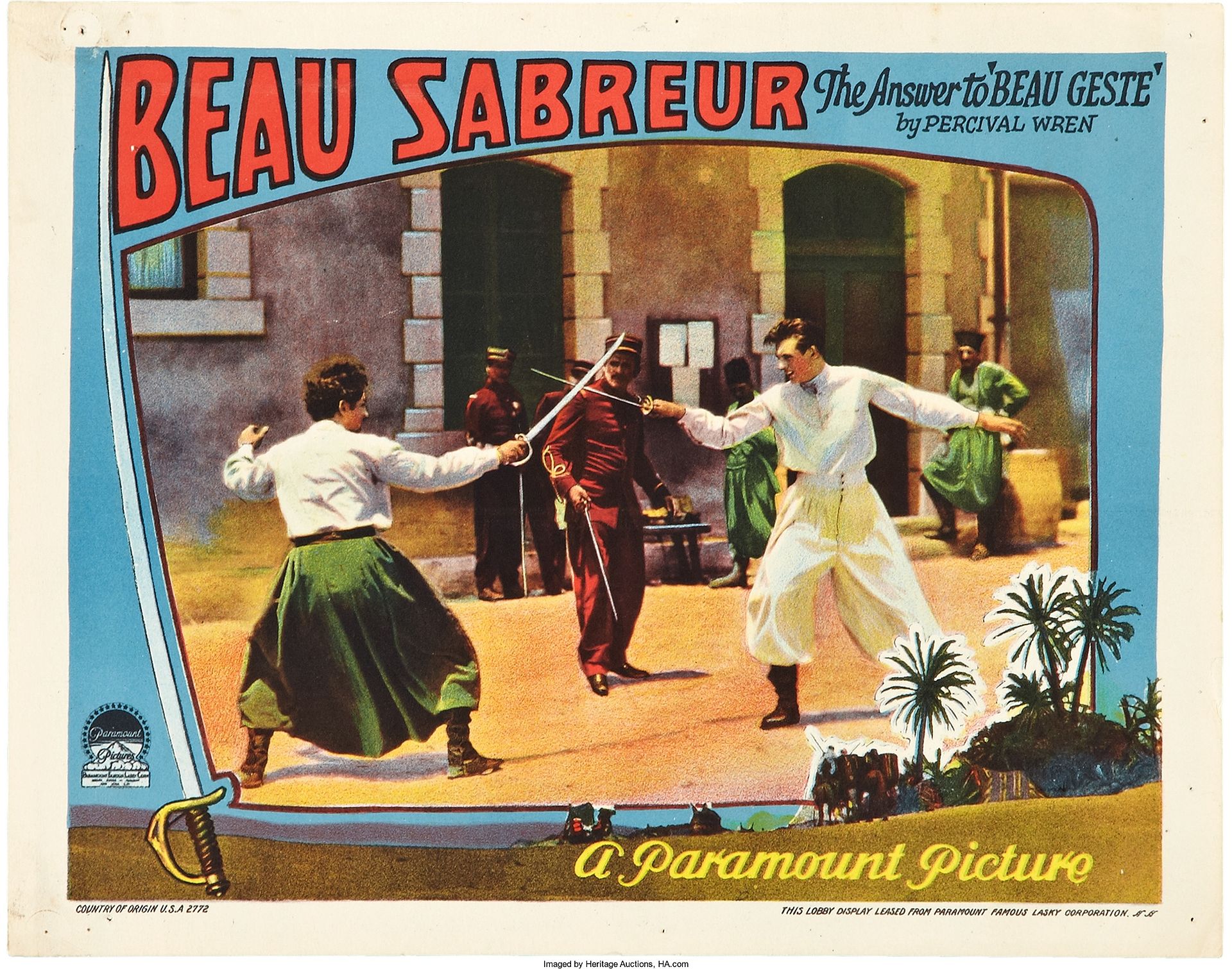 Imagem de referência relacionada a Beau Sabreur, item descrito como filme de 1928 dirigido por John Waters