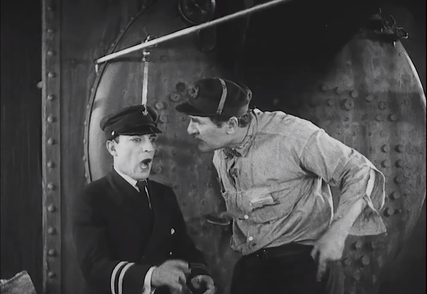 Imagem de referência relacionada a Steamboat Bill, Jr., item descrito como filme de 1928 dirigido por Charles Reisner