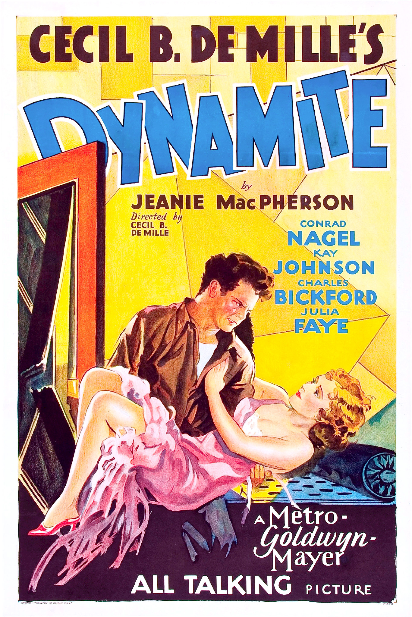Imagem de referência de Dinamite, descrito nos dados abertos como filme de 1929 dirigido por Cecil B. DeMille e Mitchell Leisen