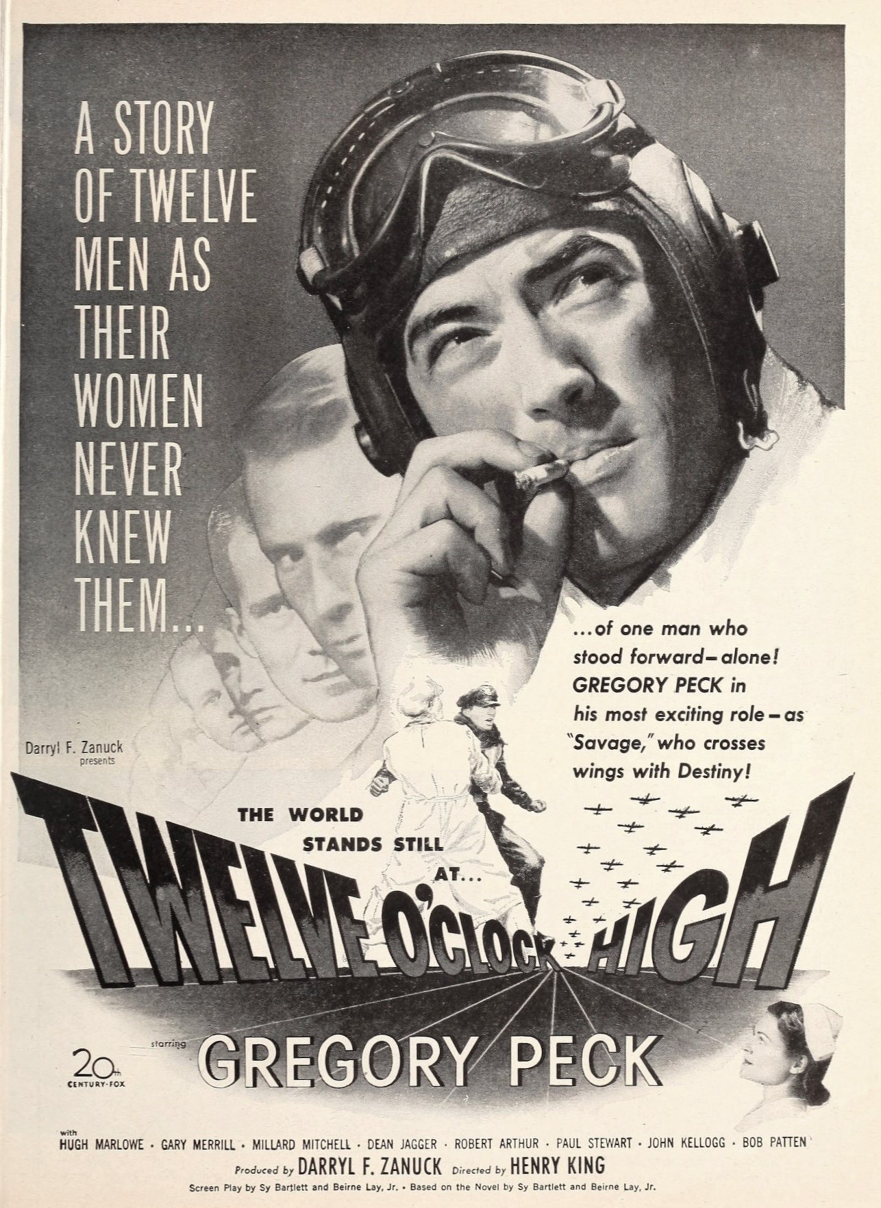 Imagem de referência relacionada a Twelve O'Clock High, item descrito como filme de 1950 dirigido por Henry King