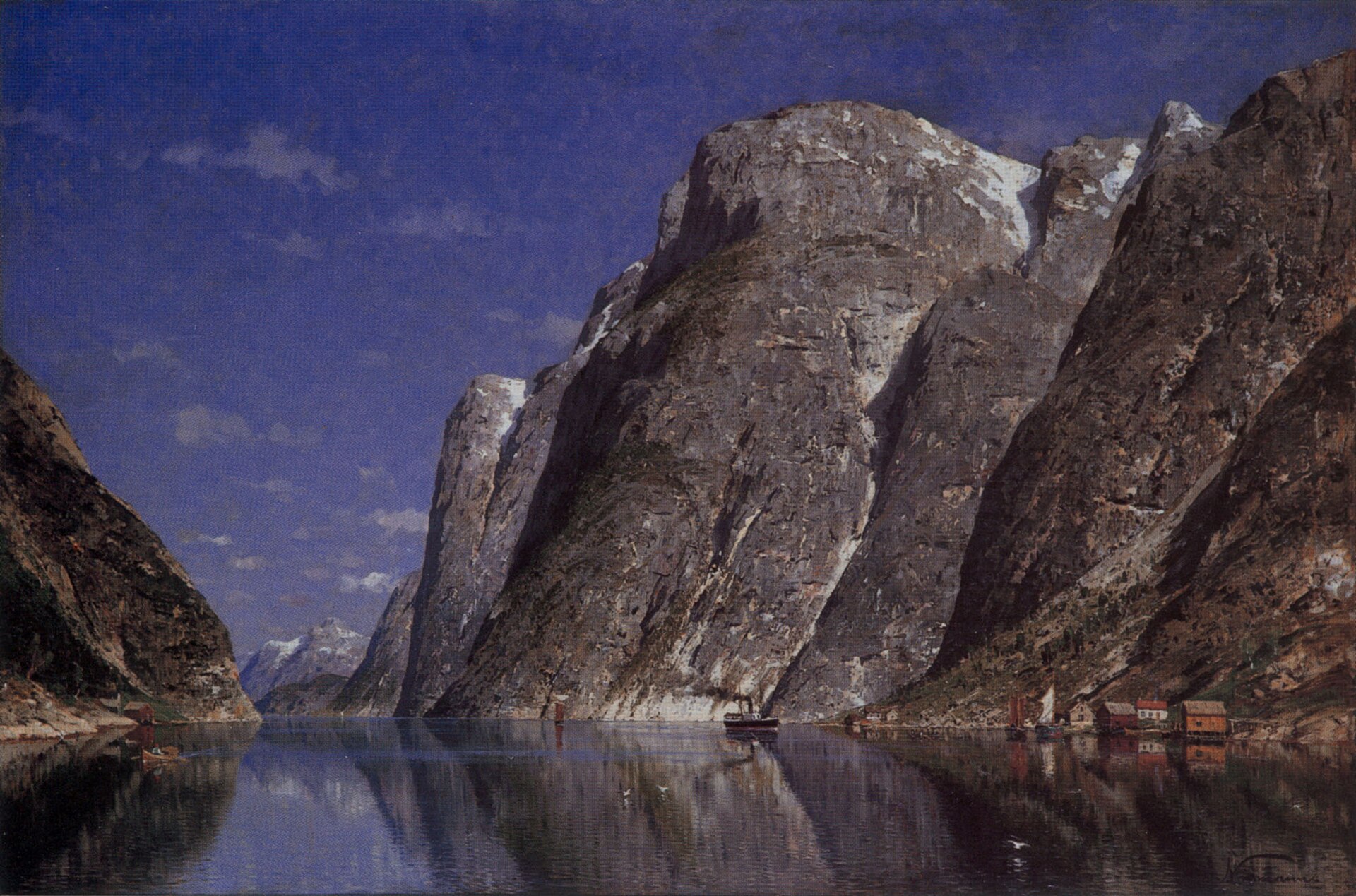 Imagem de referência relacionada a Adelsteen Normann, item descrito como pintor norueguês