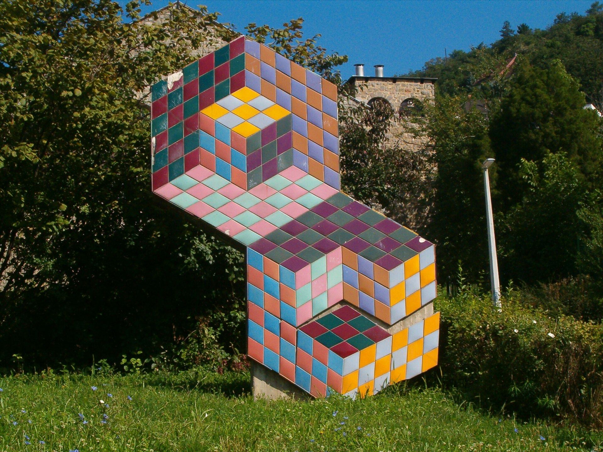 Imagem de referência de Victor Vasarely, descrito nos dados abertos como pintor húngaro