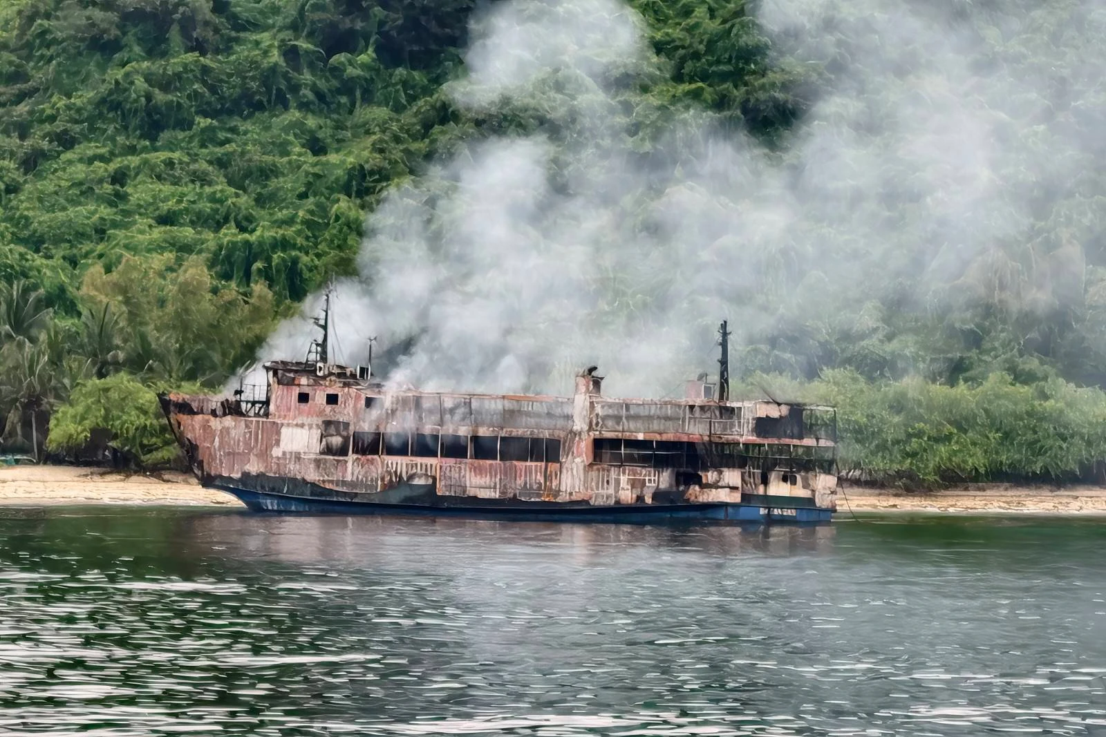 Death toll in Philippine ferry fire rises to 35 as more bodies are recovered