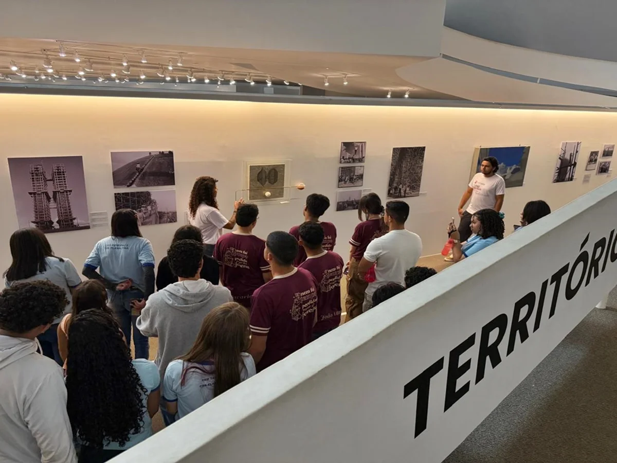 Utopias em construção: alunos de Planaltina vivem sexta cultural no Museu