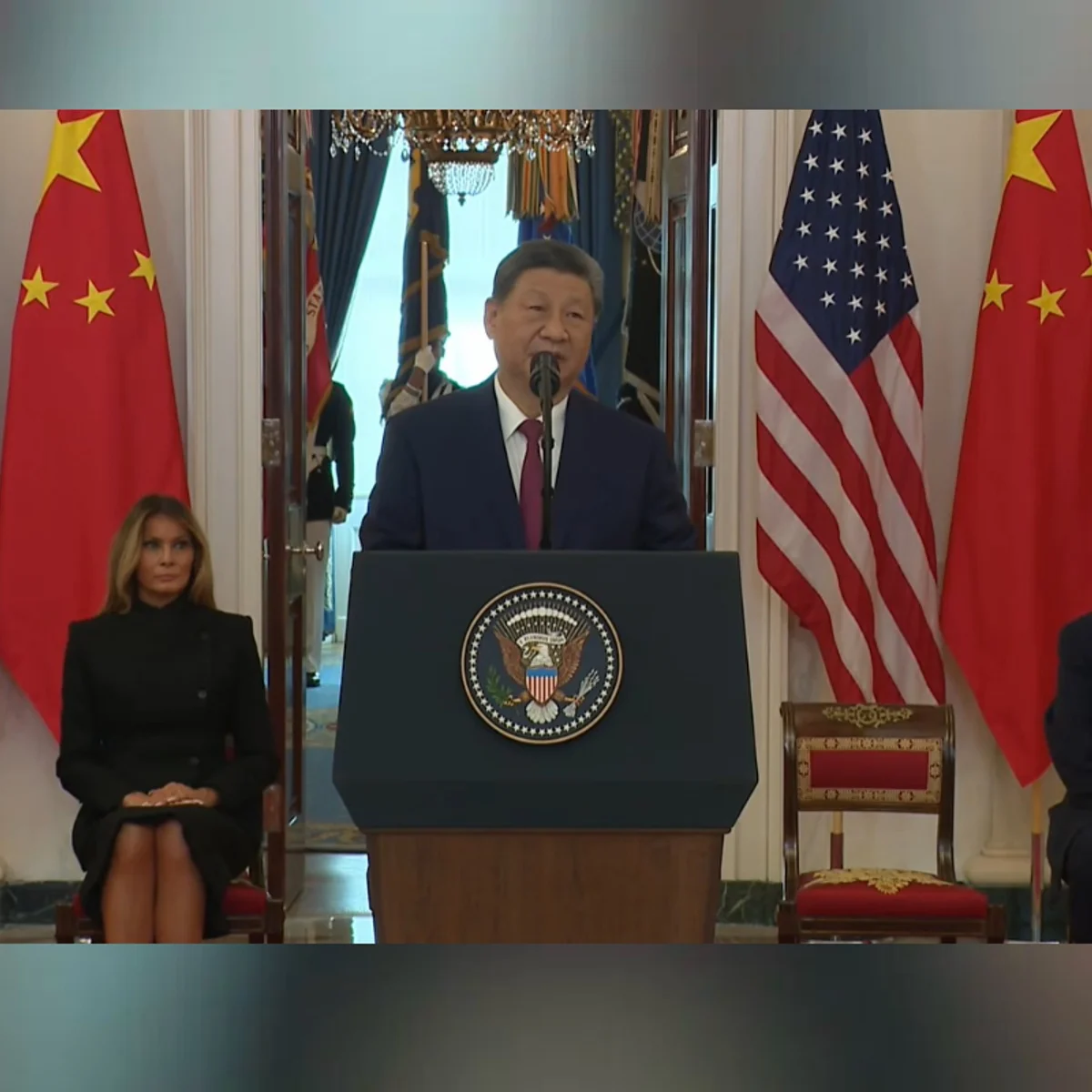 Com Trump, Xi fala em cooperação com os EUA: "China mantém a porta aberta"