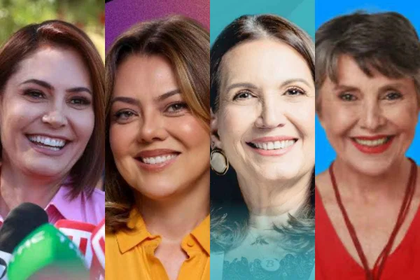 Datafolha Senado: no DF, Michelle tem 21%; Leila, 18%; Bia, 15%; Erika, 14%