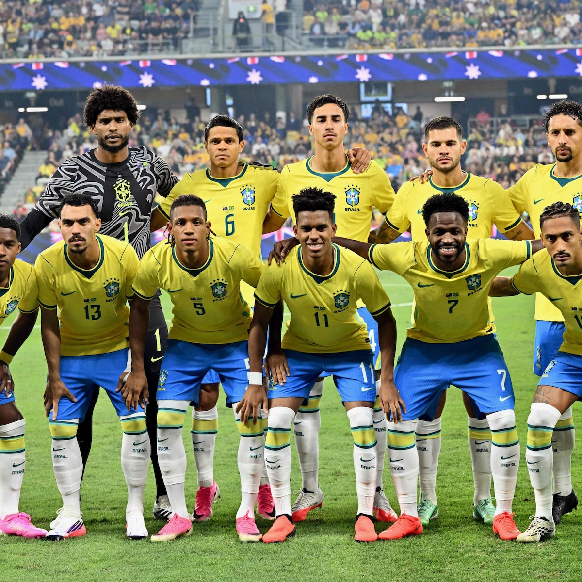 Ancelotti e Vini Jr. são os piores do Brasil em empate com a Austrália; veja notas