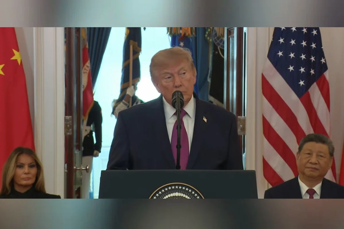 Trump diz na Casa Branca que reunião com Xi "pode promover paz por décadas"