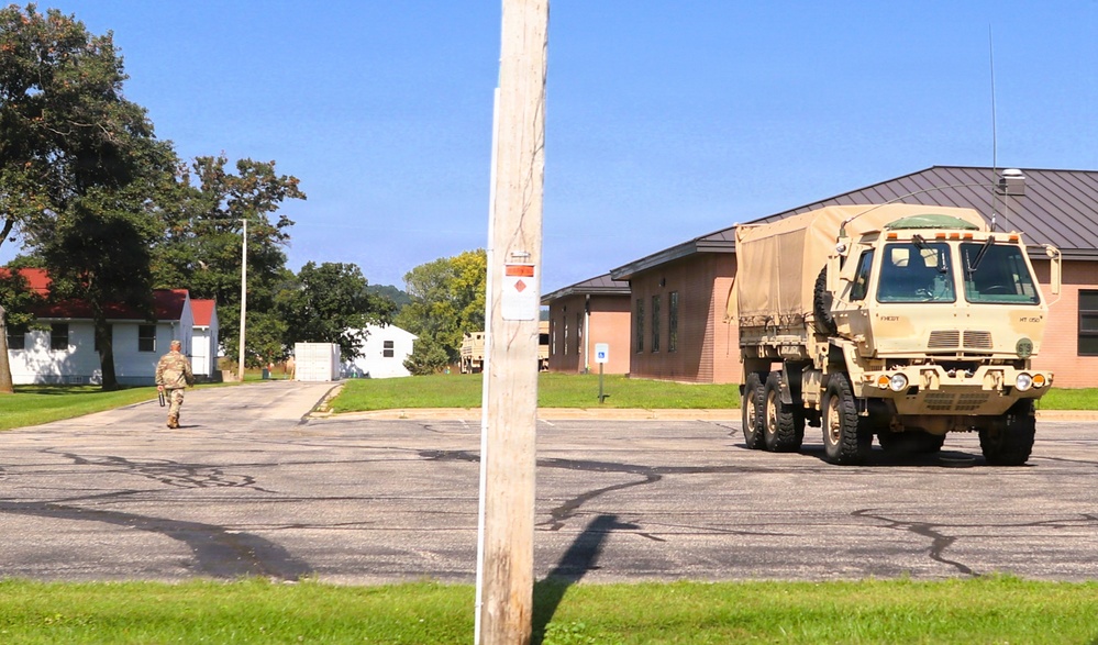 Imagem relacionada à notícia: Milhares de treinos em Fort McCoy durante o ocupado agosto; exercícios, treinamento anual trazem tropas ao