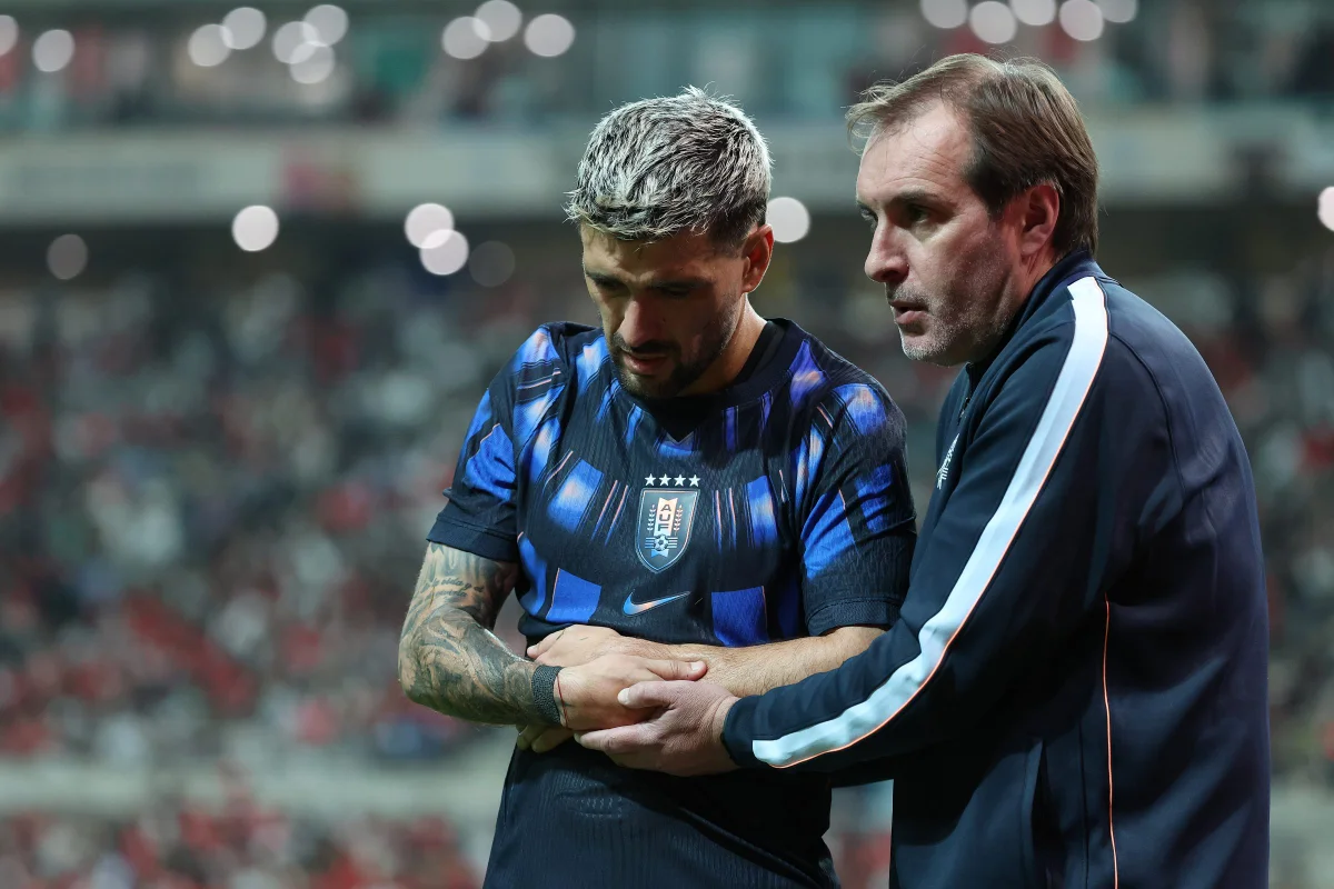 Foto colorida de Arrascaeta, do Uruguai - Metrópoles