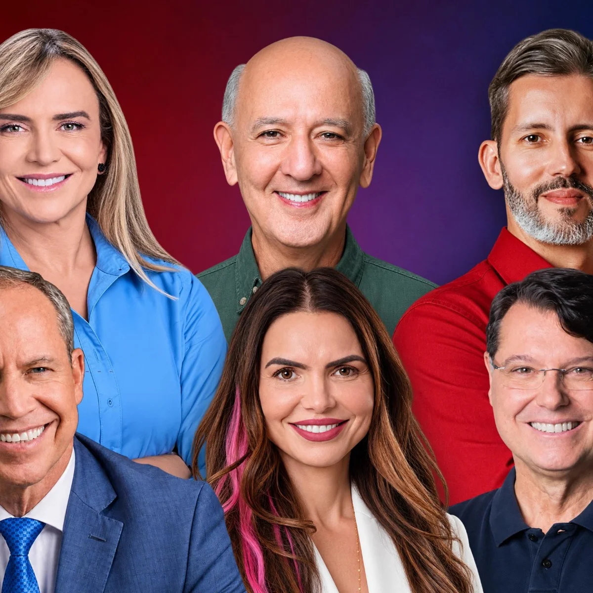 Real Time: Celina tem 35% das intenções de voto; Grass e Arruda, 20% cada