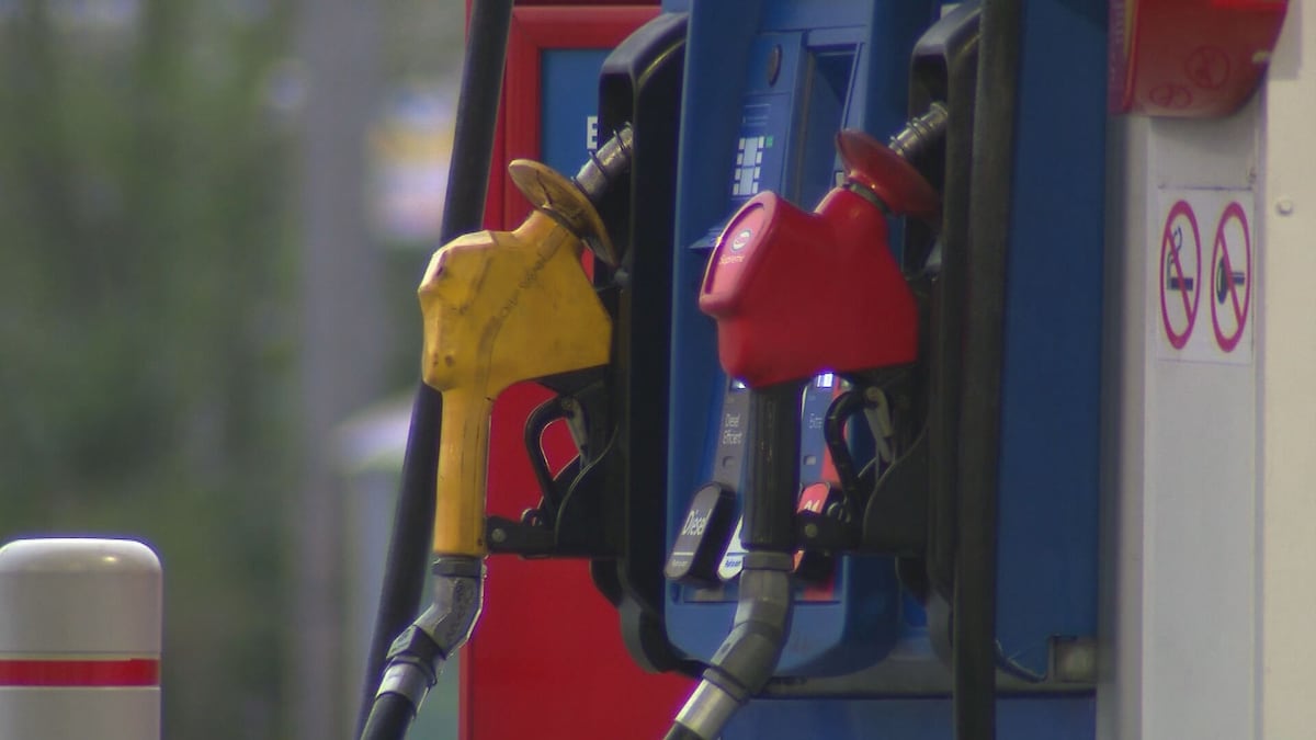 How much diesel went up by Saturday across the Maritimes