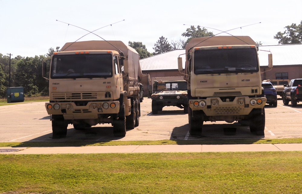 Imagem relacionada à notícia: Milhares de treinos em Fort McCoy durante o ocupado agosto; exercícios, treinamento anual trazem tropas ao